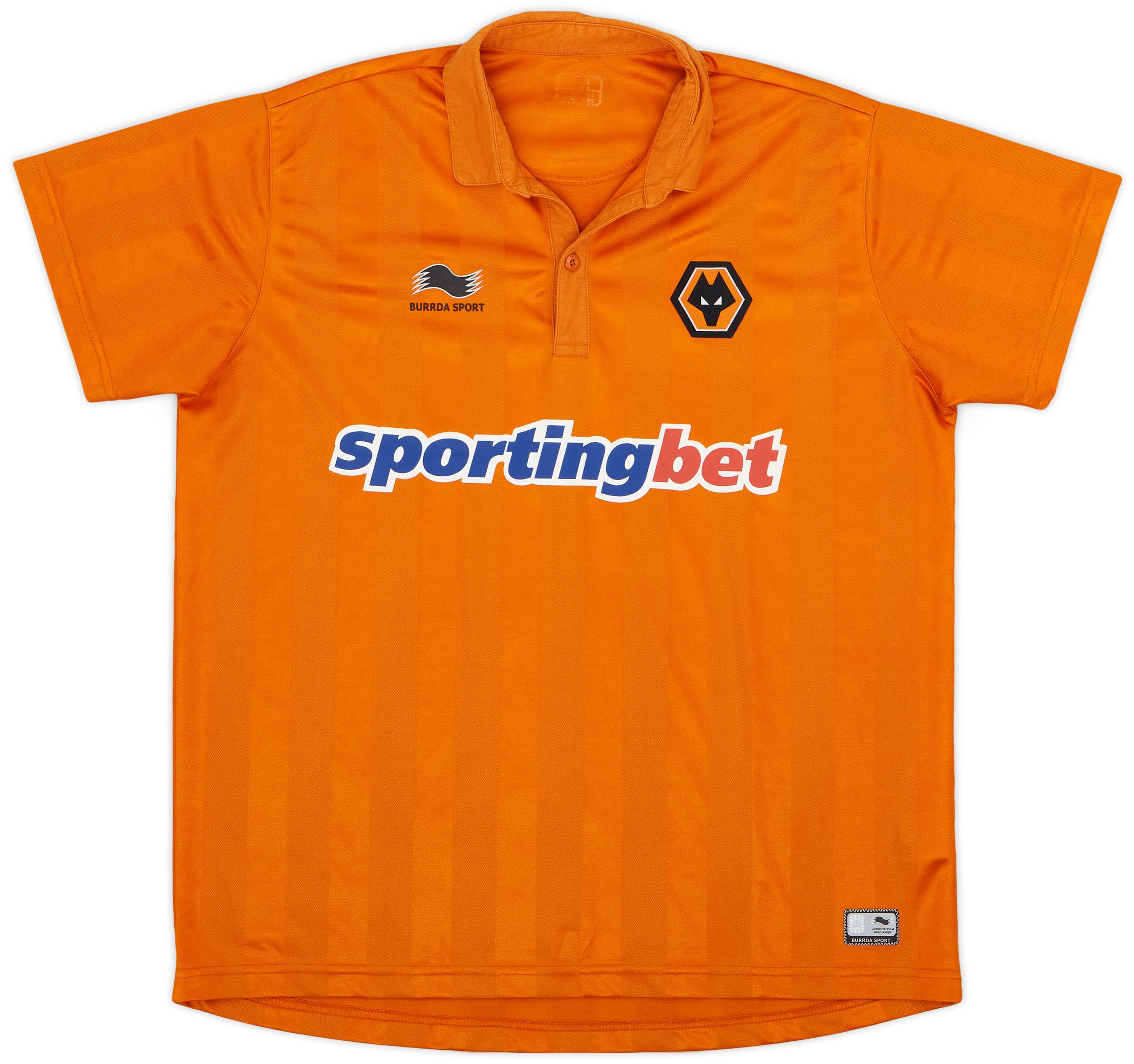 2012-13 Wolves Home Shirt - 8/10 - (XL)