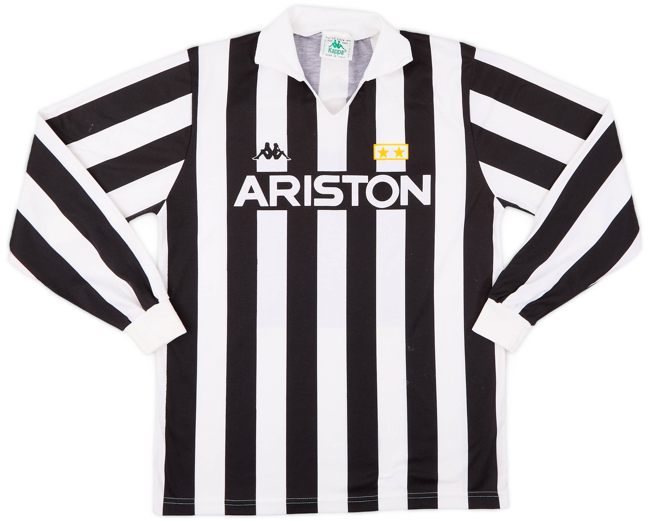 1988-89 Juventus Basic Home L/S Shirt - 5/10 - (L)