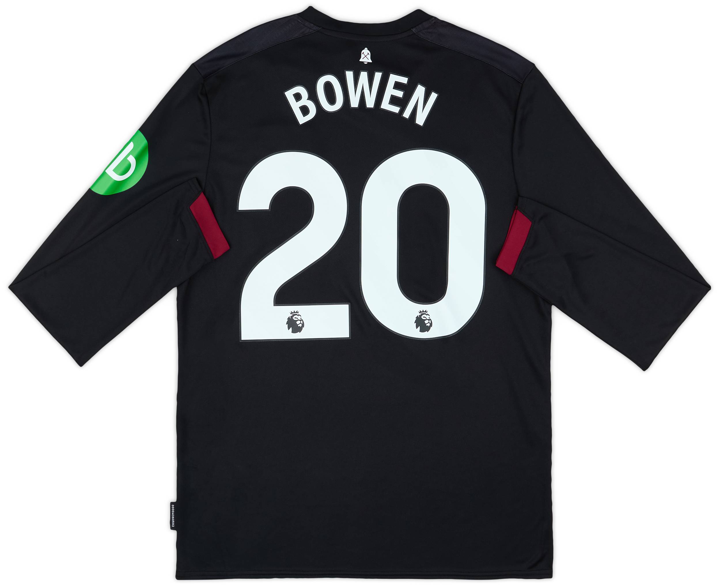 2024-25 West Ham Away L/S Shirt Bowen #20