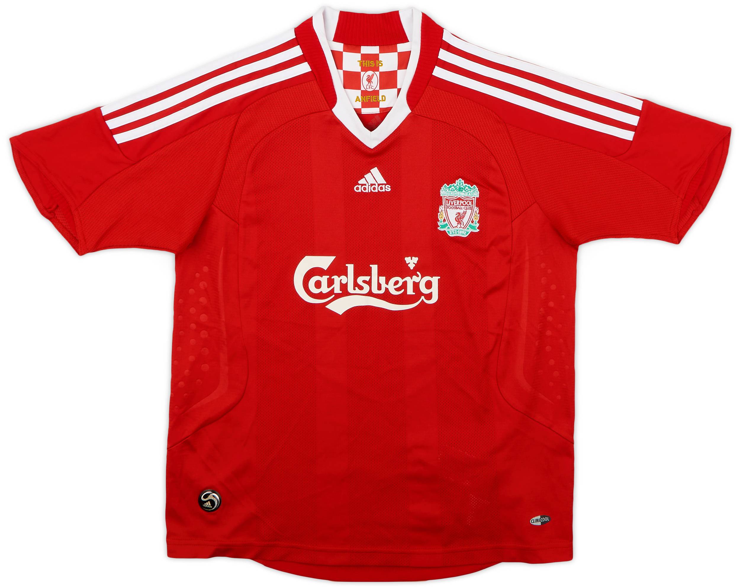 2008-10 Liverpool Home Shirt - 6/10 - (M.Boys)