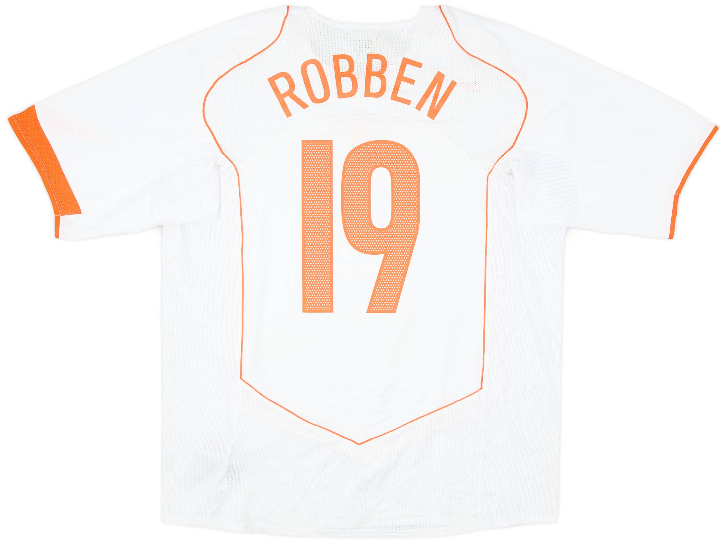 2004-06 Netherlands Away Shirt Robben #19 - 8/10 - (XL)