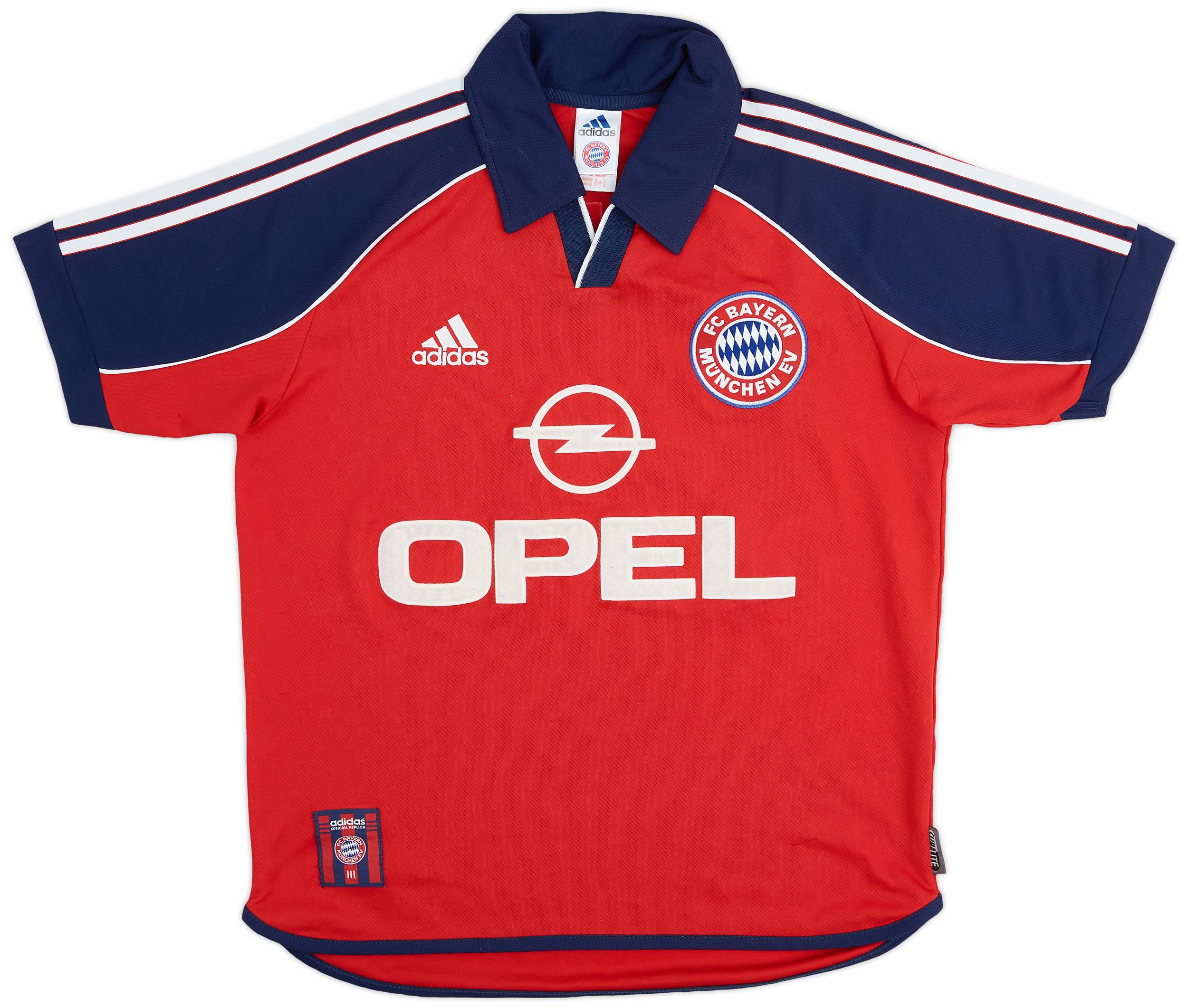1999-01 Bayern Munich Home Shirt - 7/10 - (Y)