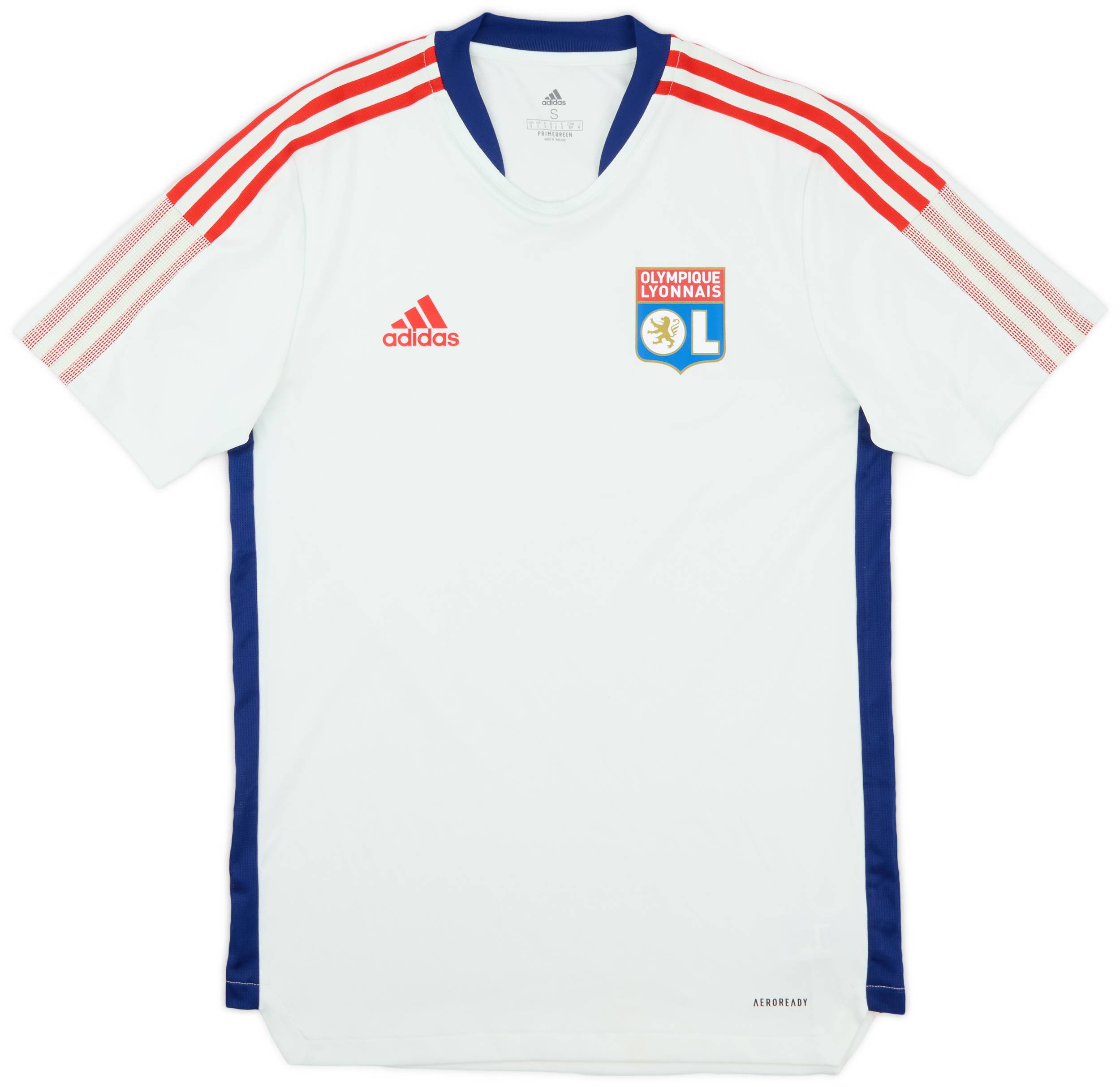2021-22 Lyon adidas Training Shirt - 9/10 - (S)