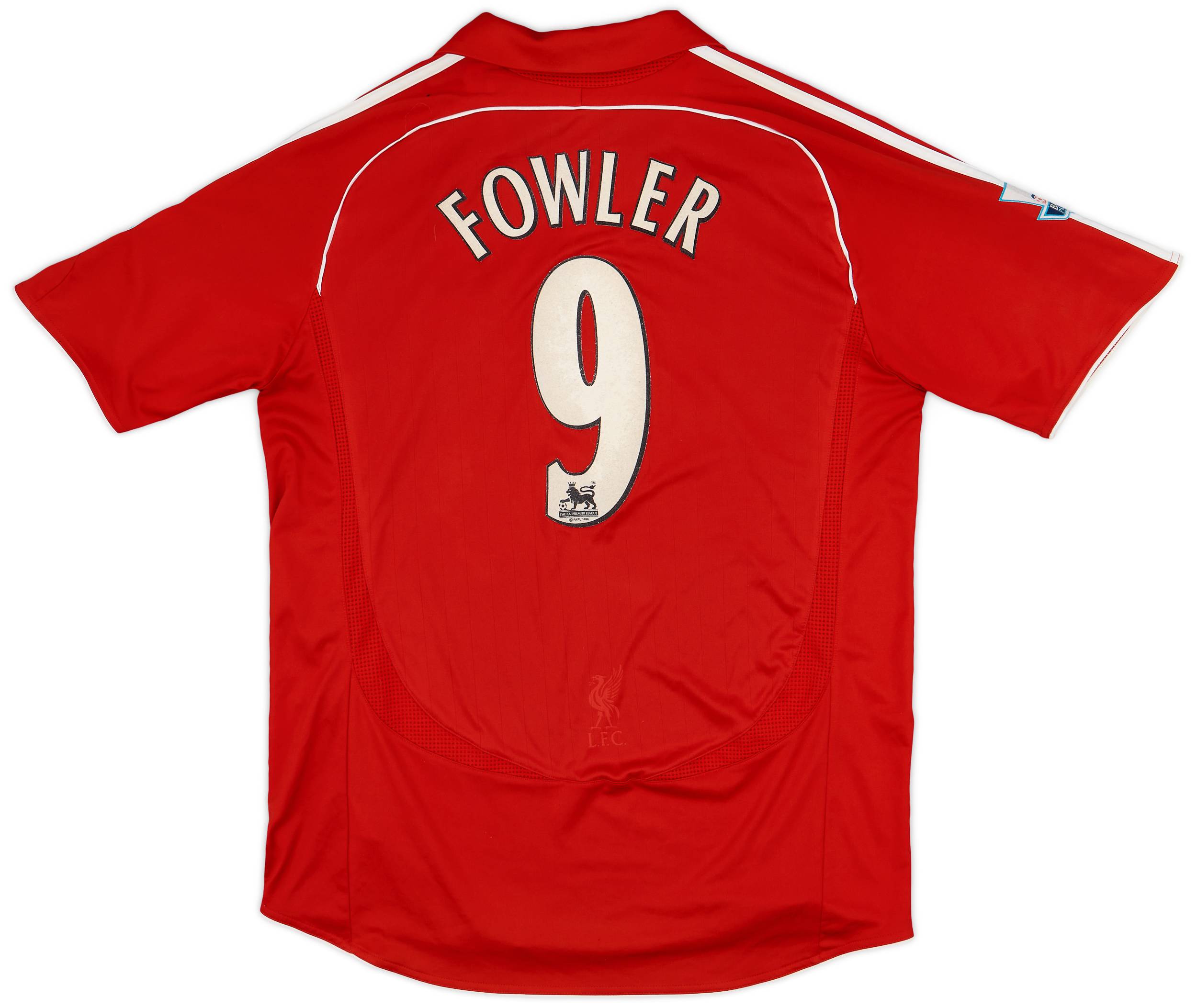 2006-08 Liverpool Home Shirt Fowler #9 - 5/10 - (L)