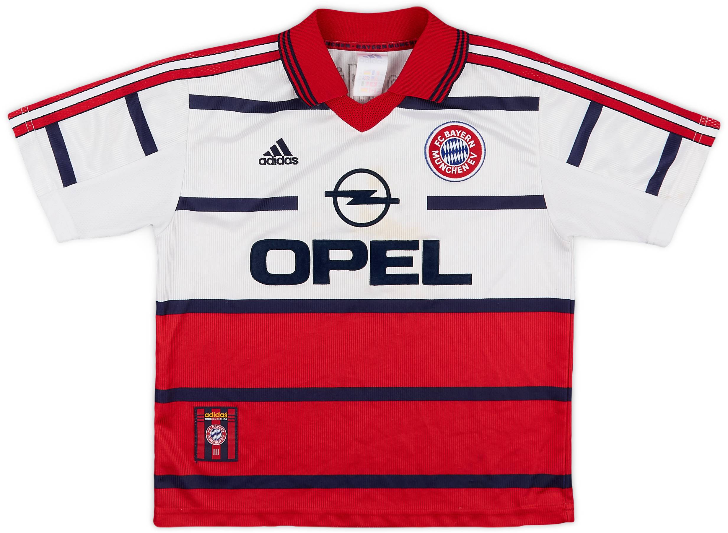 1998-00 Bayern Munich Away Shirt #9 - 7/10 - (M.Boys)