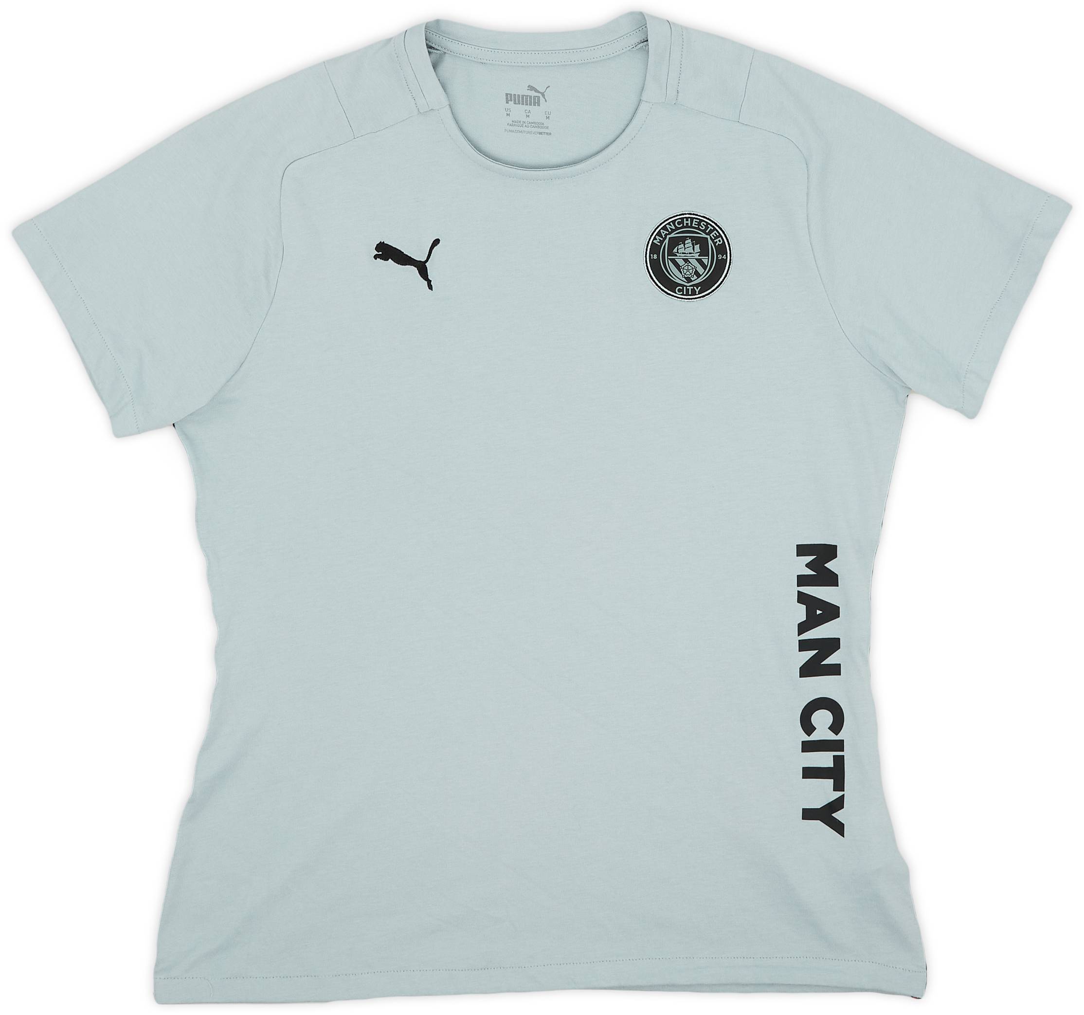 2021-22 Manchester City Puma Leisure Tee - 8/10 - (Women's M)