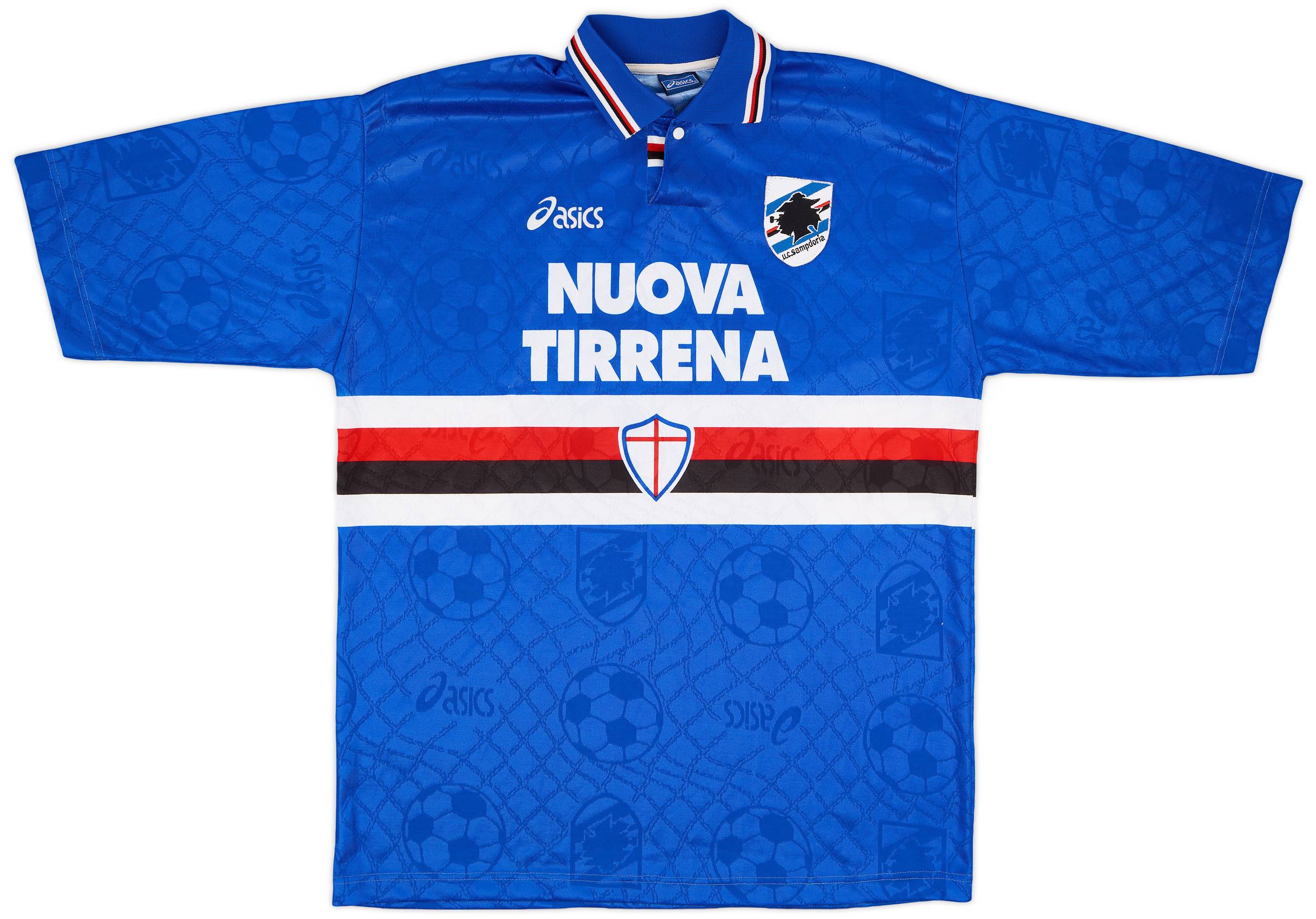 1995-96 Sampdoria Home Shirt - 8/10 - (XL)