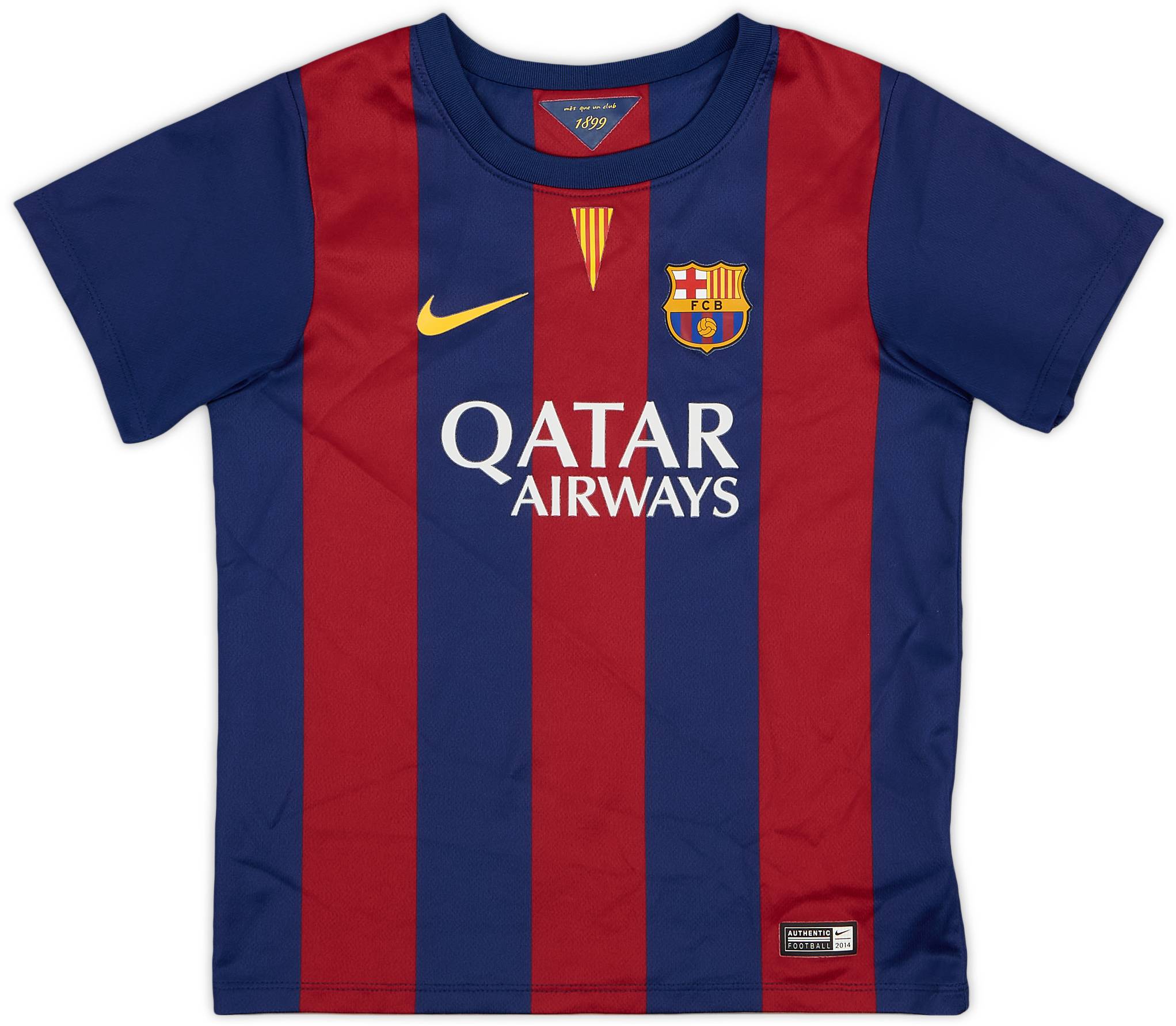 2014-15 Barcelona Home Shirt - 9/10 - (5-6 Years)