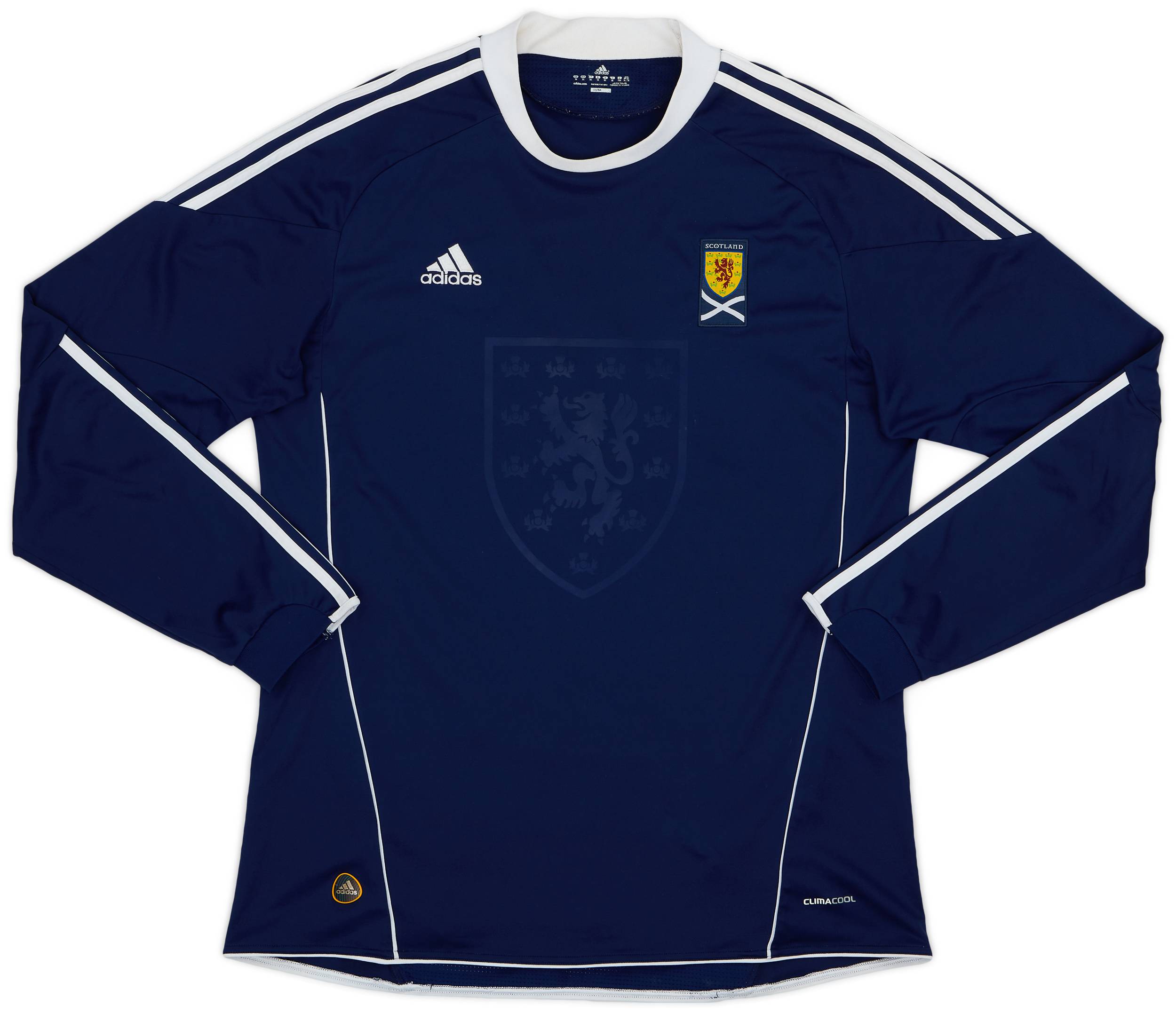 2010-11 Scotland Home L/S Shirt - 6/10 - (XL)