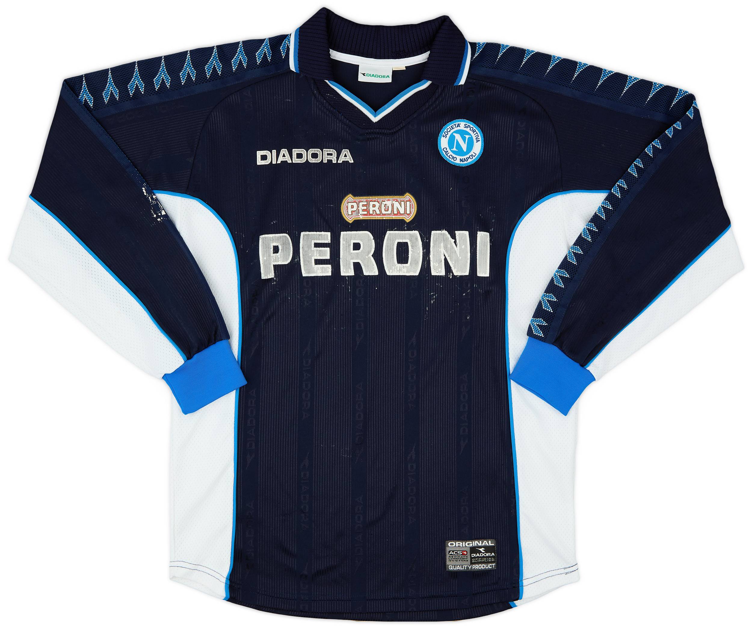 2000-01 Napoli Third L/S Shirt - 5/10 - (S)