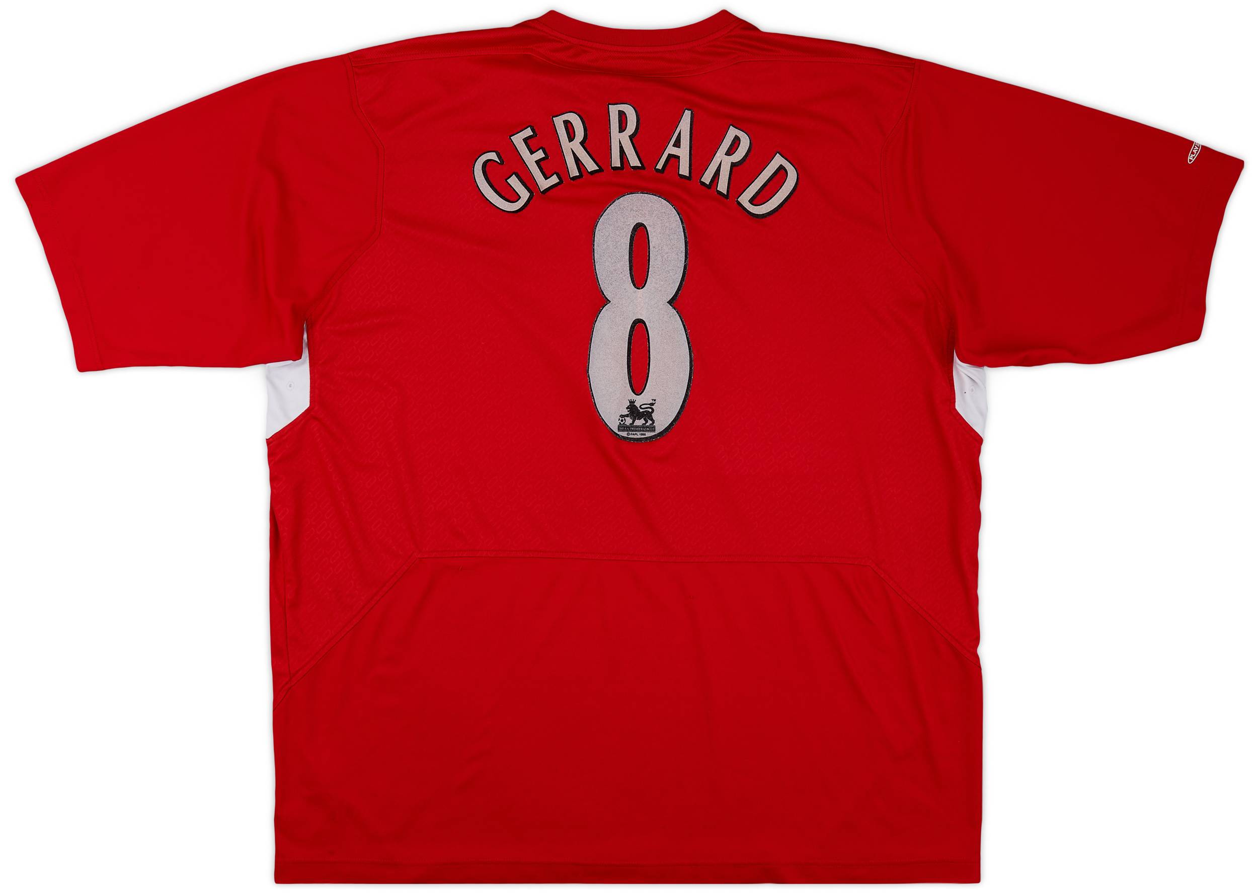 2004-06 Liverpool Home Shirt Gerrard #8 - 3/10 - (XXL)