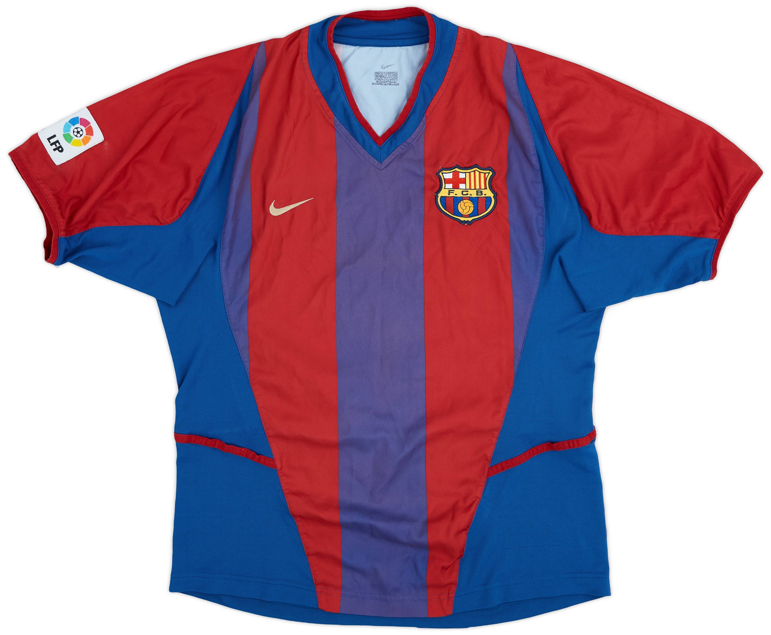 2002-03 Barcelona Home Shirt - 5/10 - (S)
