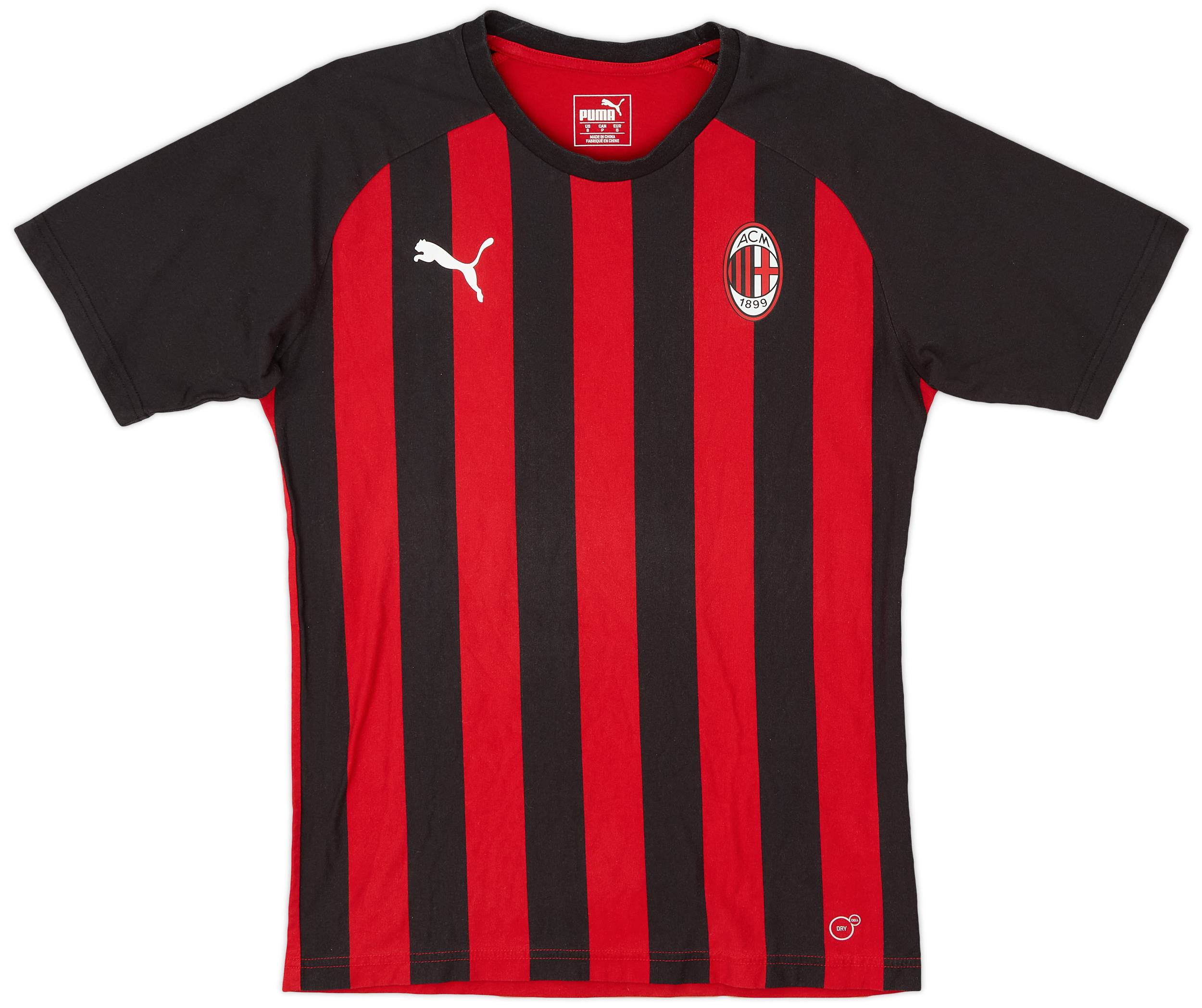2018 19 AC Milan Puma T Shirt 9 10 S