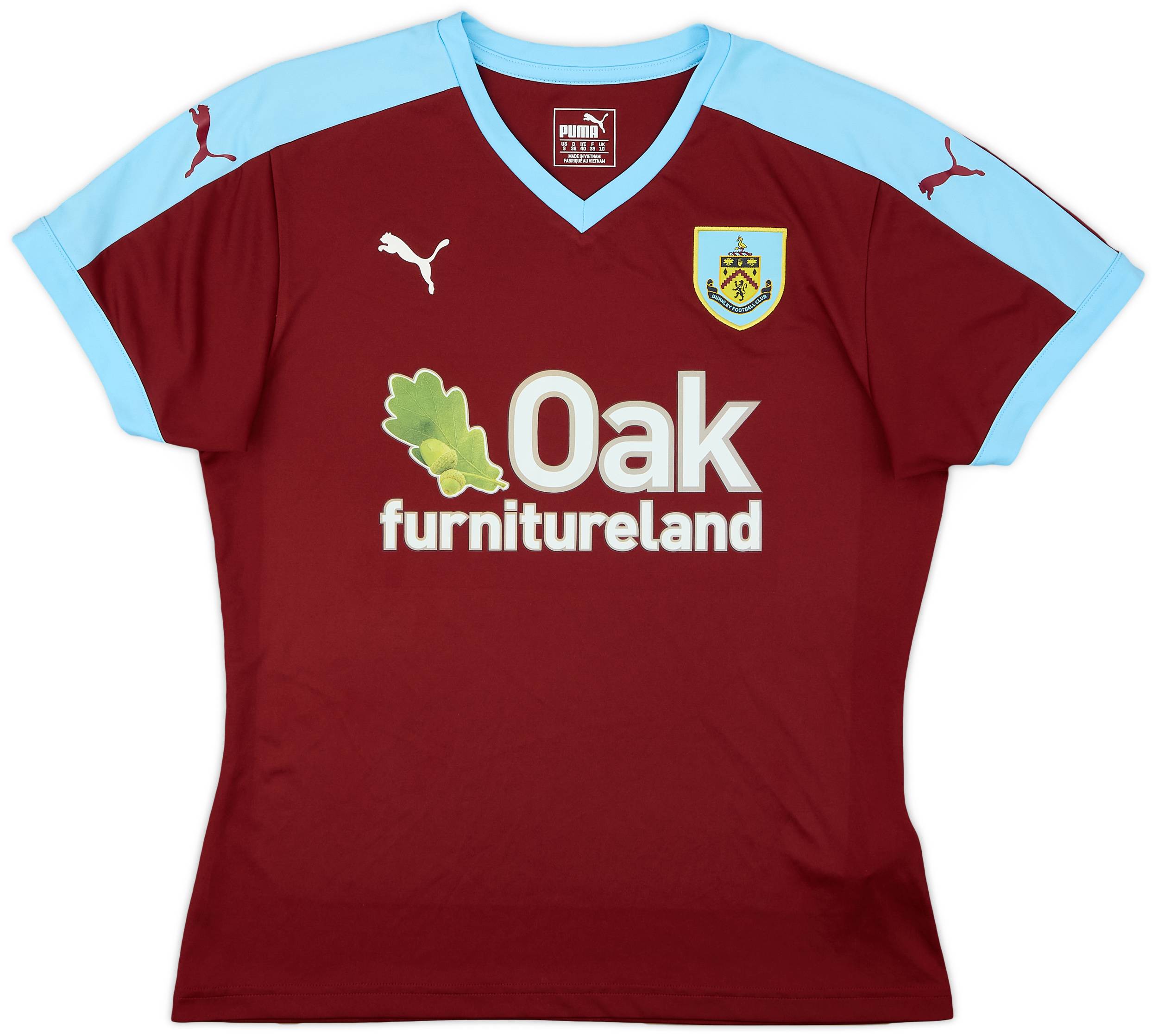 2015-16 Burnley Home Shirt - 9/10 - (Women's S)