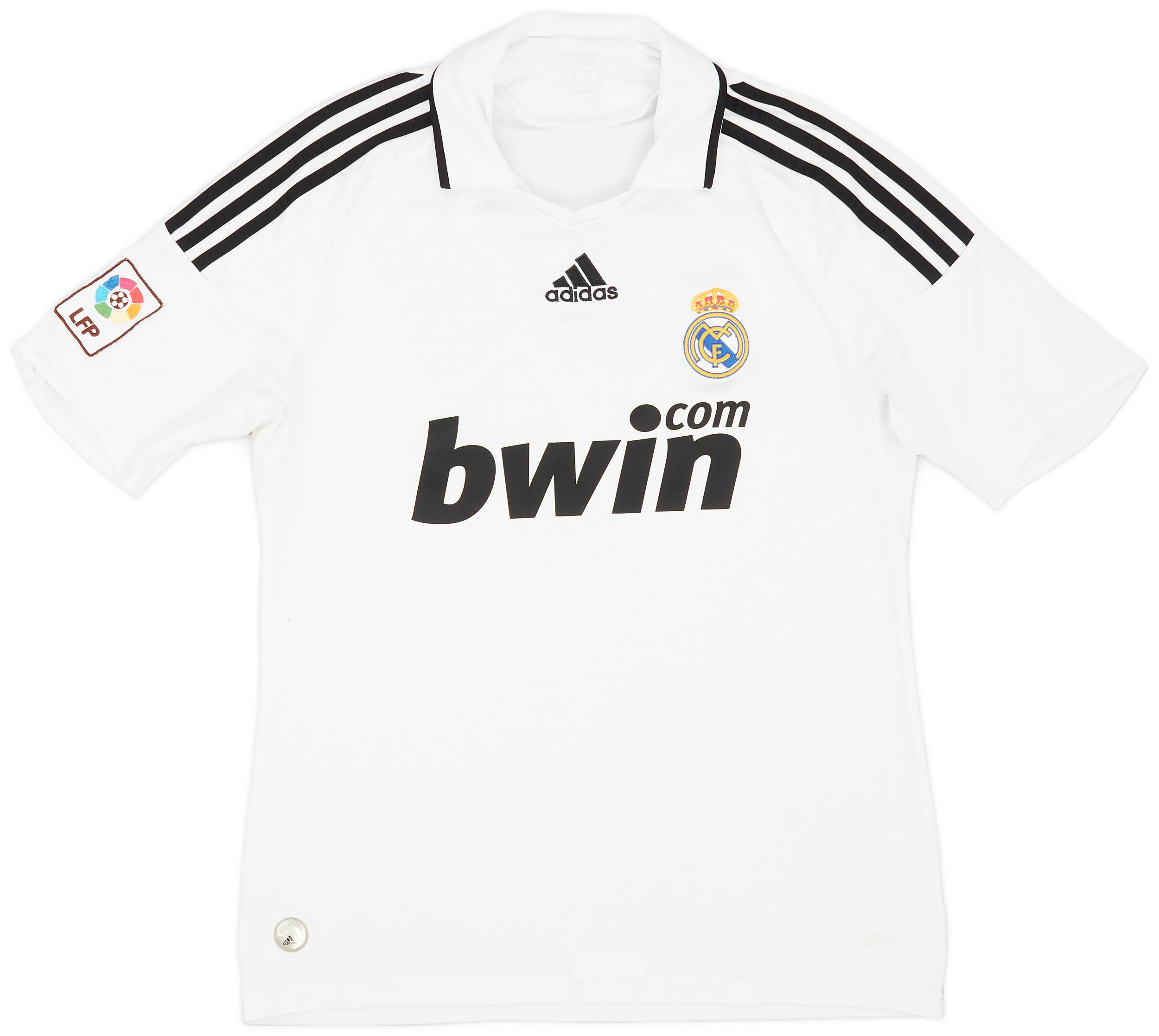 2008-09 Real Madrid Home Shirt - 9/10 - (M)
