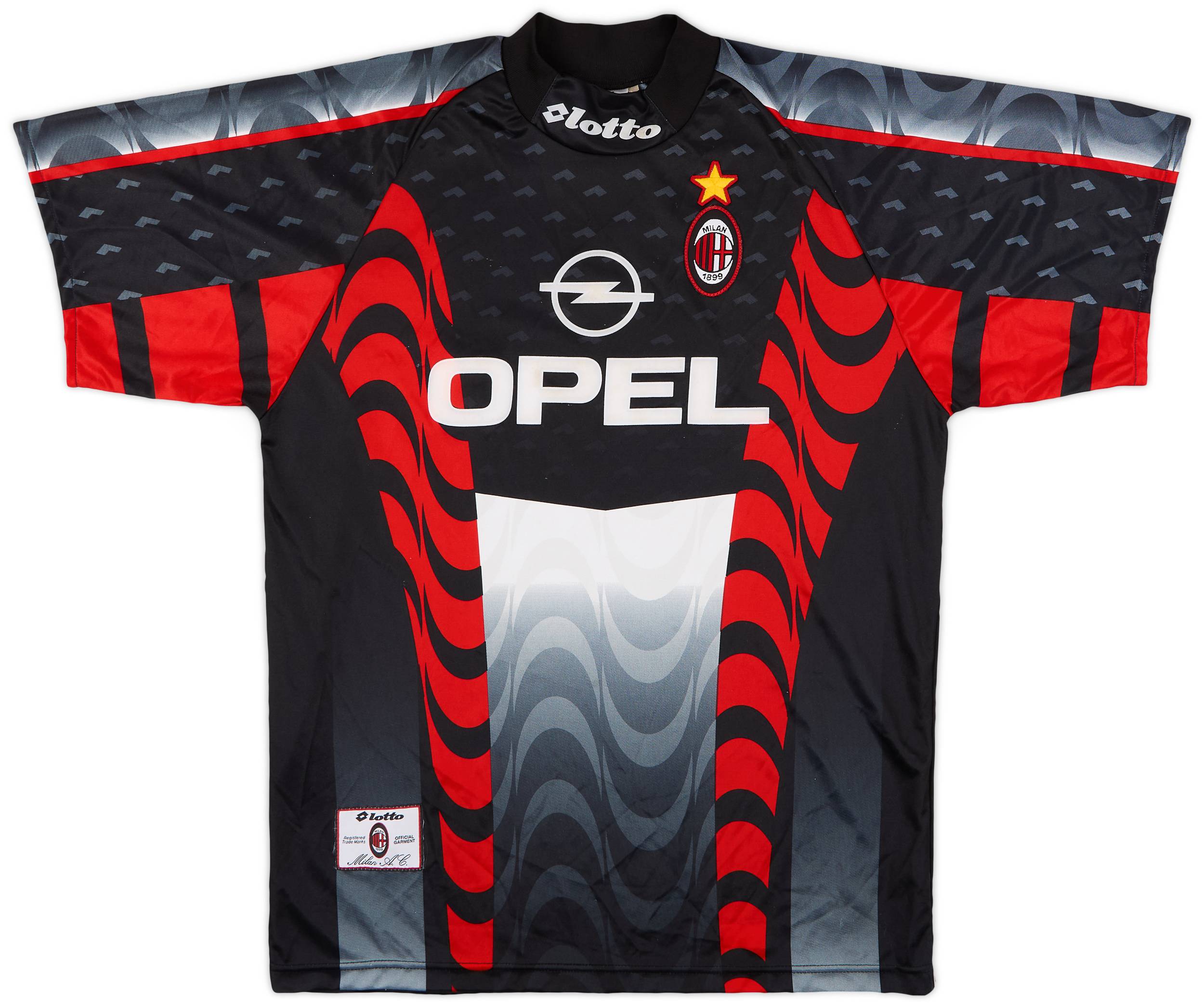 1997-98 AC Milan GK S/S Shirt - 8/10 - (XL)