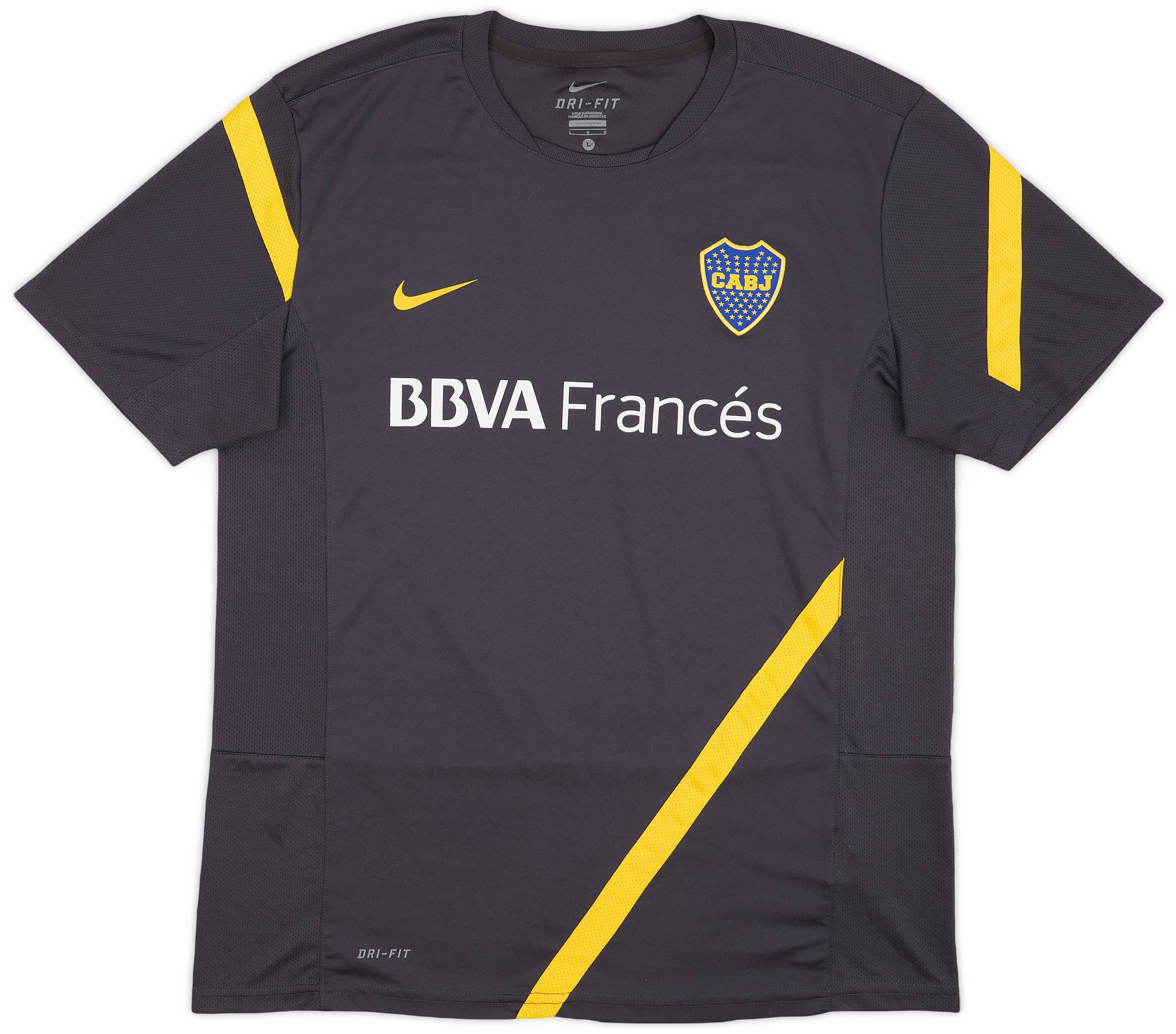 2011 12 Boca Juniors Nike Training Shirt 7 10 L