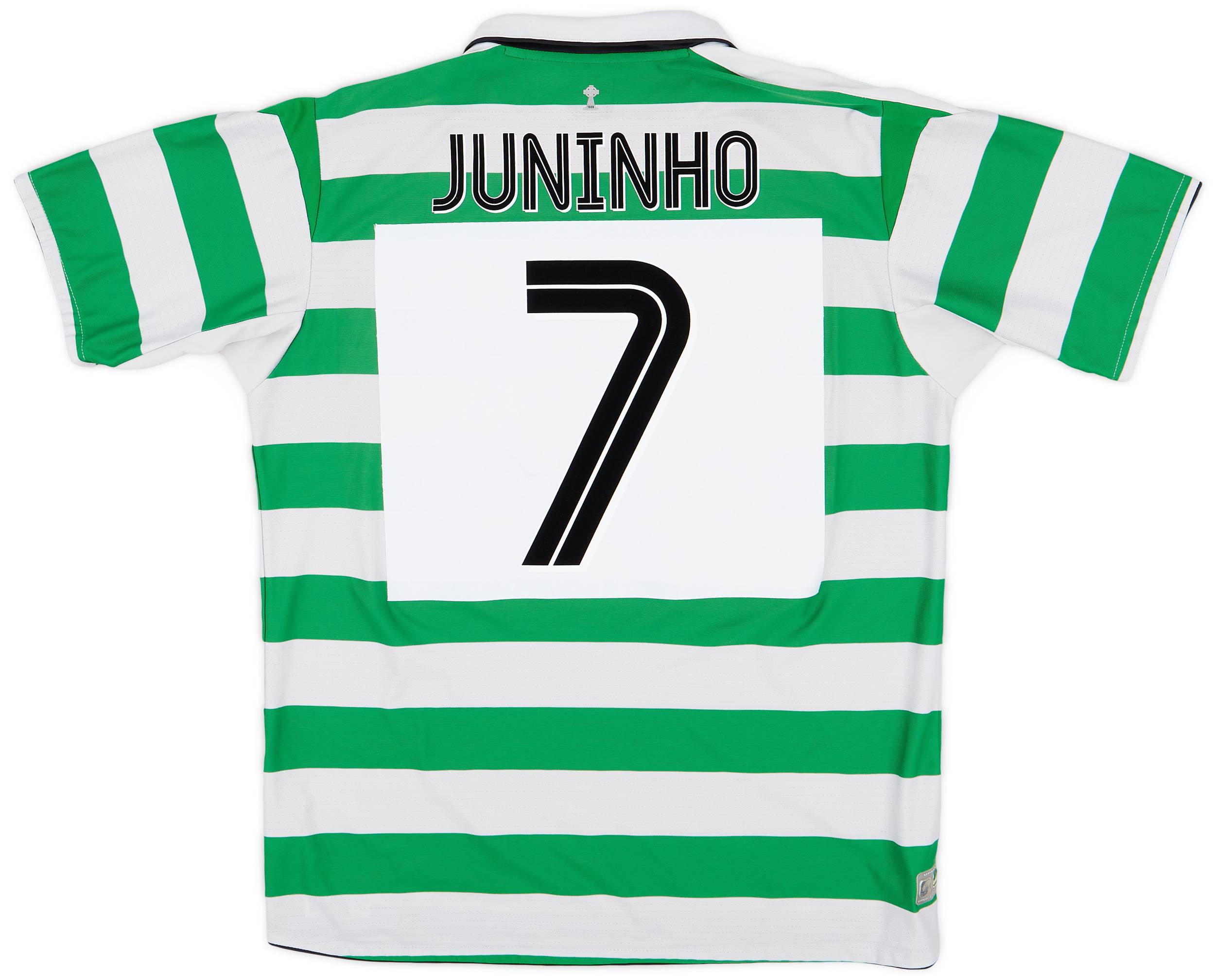 2004-05 Celtic Home Shirt Juninho #7 - 5/10 - (XL)