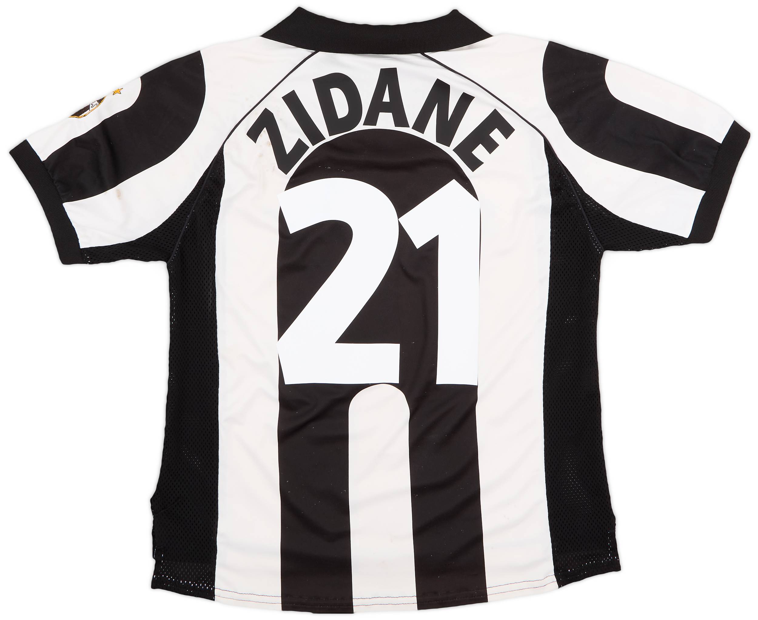1997-98 Juventus Centenary Home Shirt Zidane #21 - 5/10 - (M)