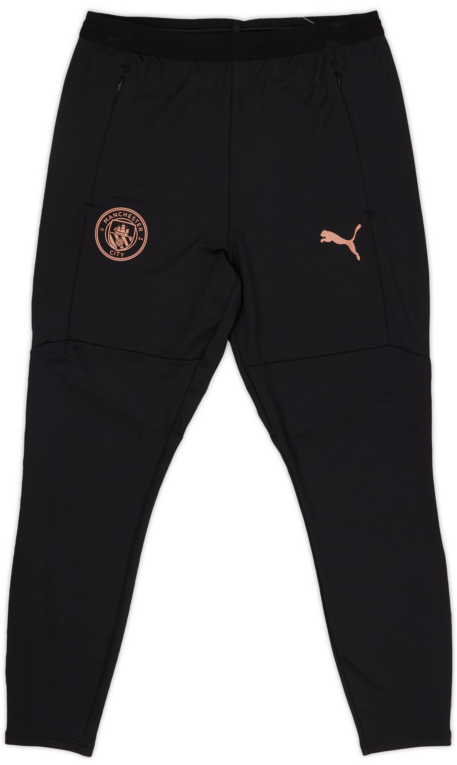 2020-21 Manchester City Puma Training Pants/Bottoms - 9/10