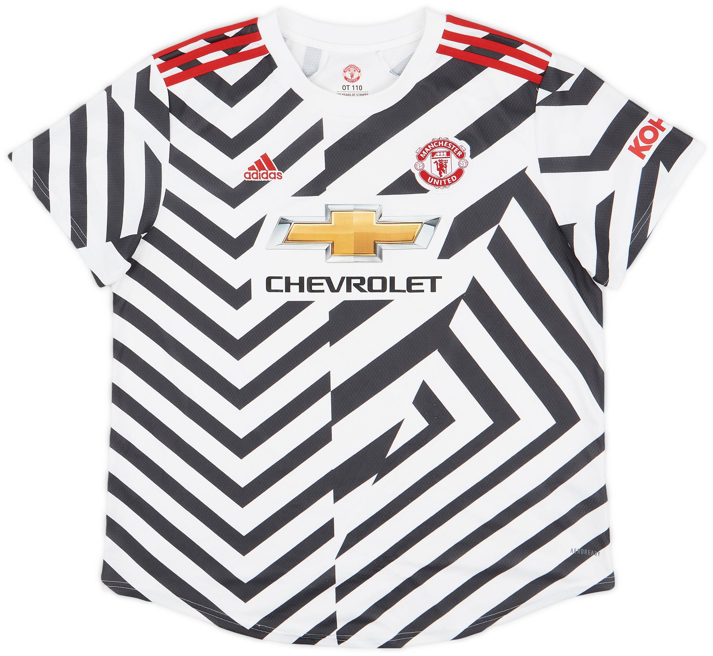 2020-21 Manchester United Third Shirt - 8/10 - (XL.Boys)