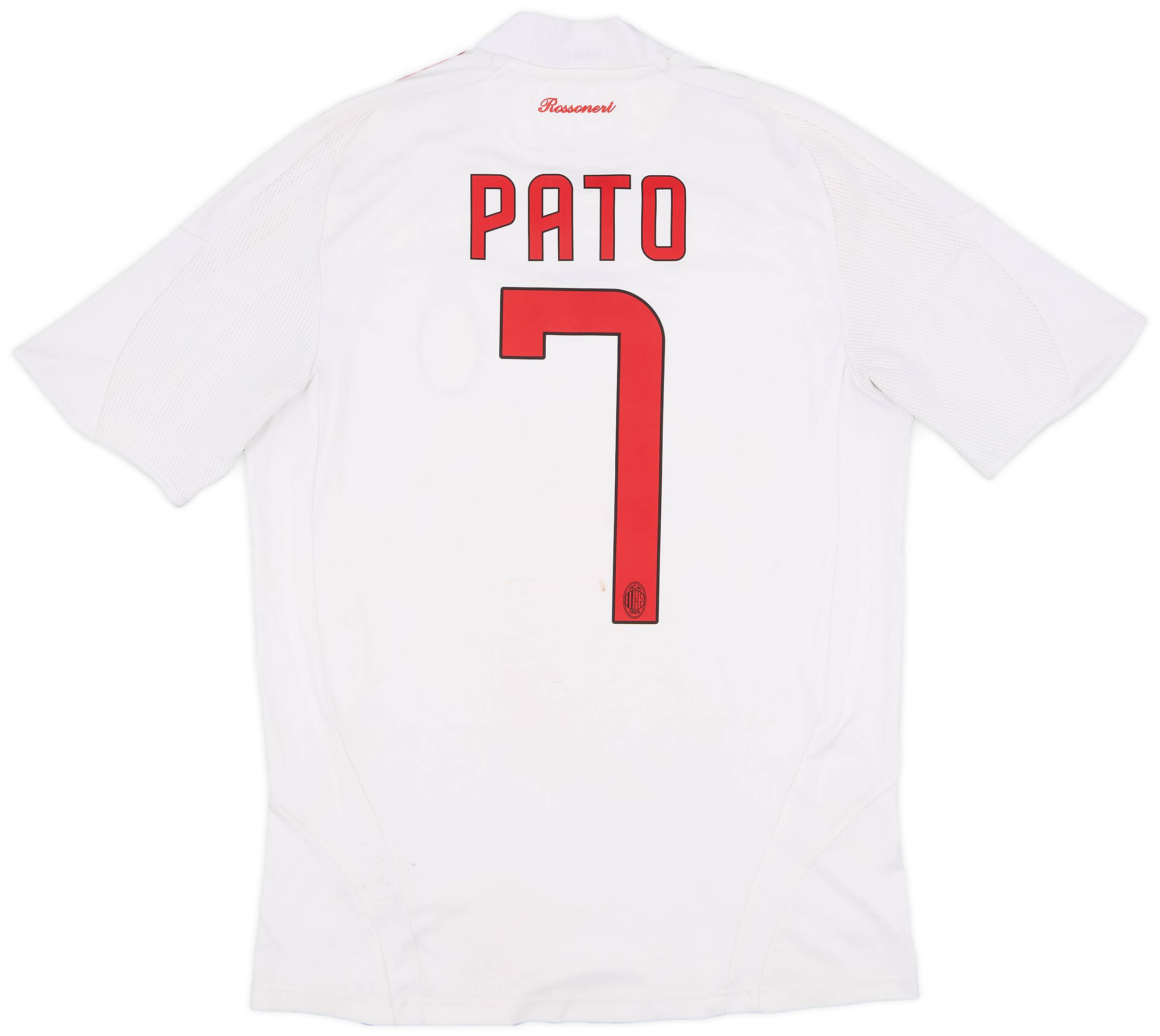 2008-09 AC Milan Away Shirt Pato #7 - 4/10 - (S)