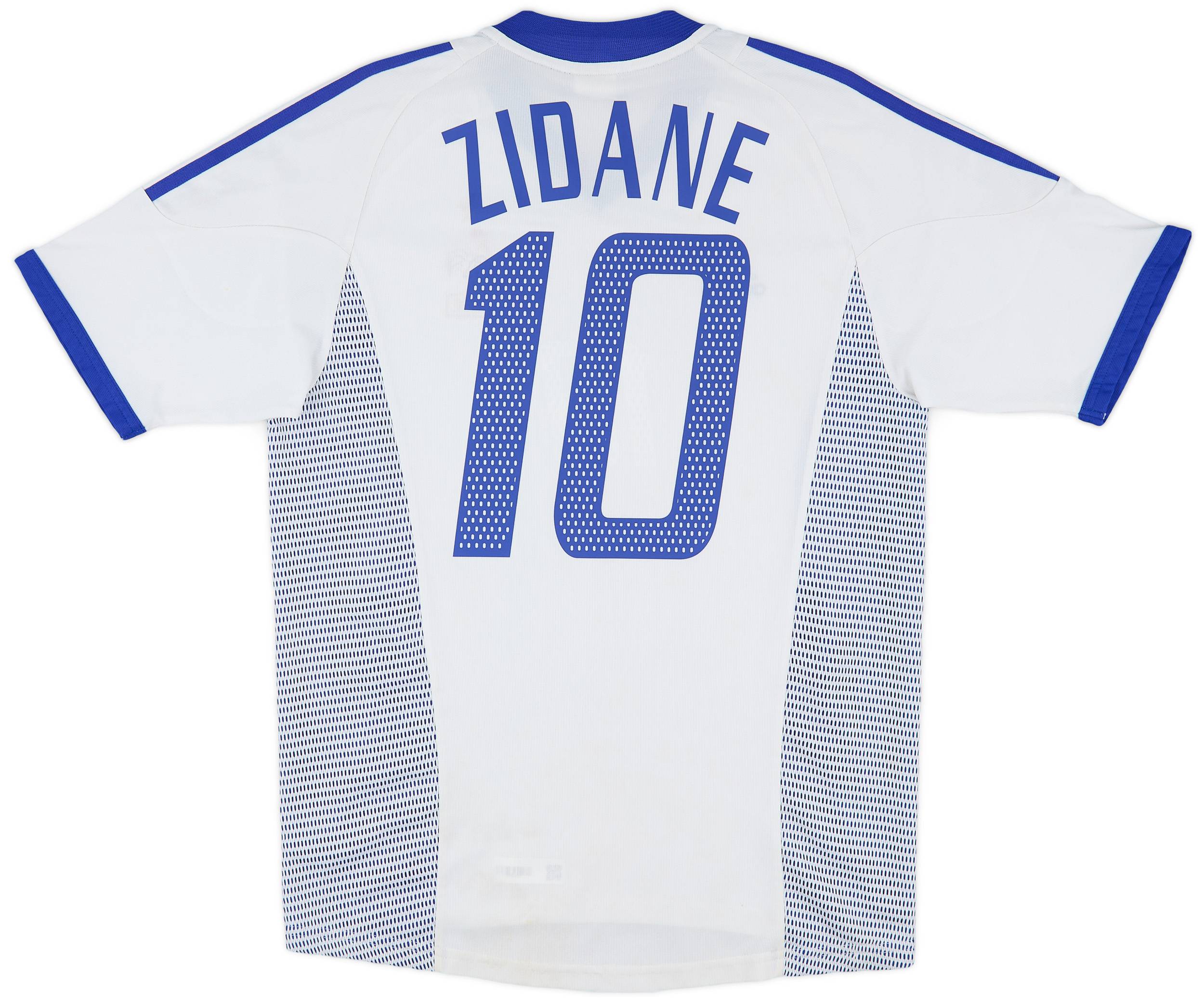 adidas - adidas 2002フランス代表ユニフォーム　ZIDANE  #10 2002-04 France Authentic Home Shirt Zidane #10 (M)