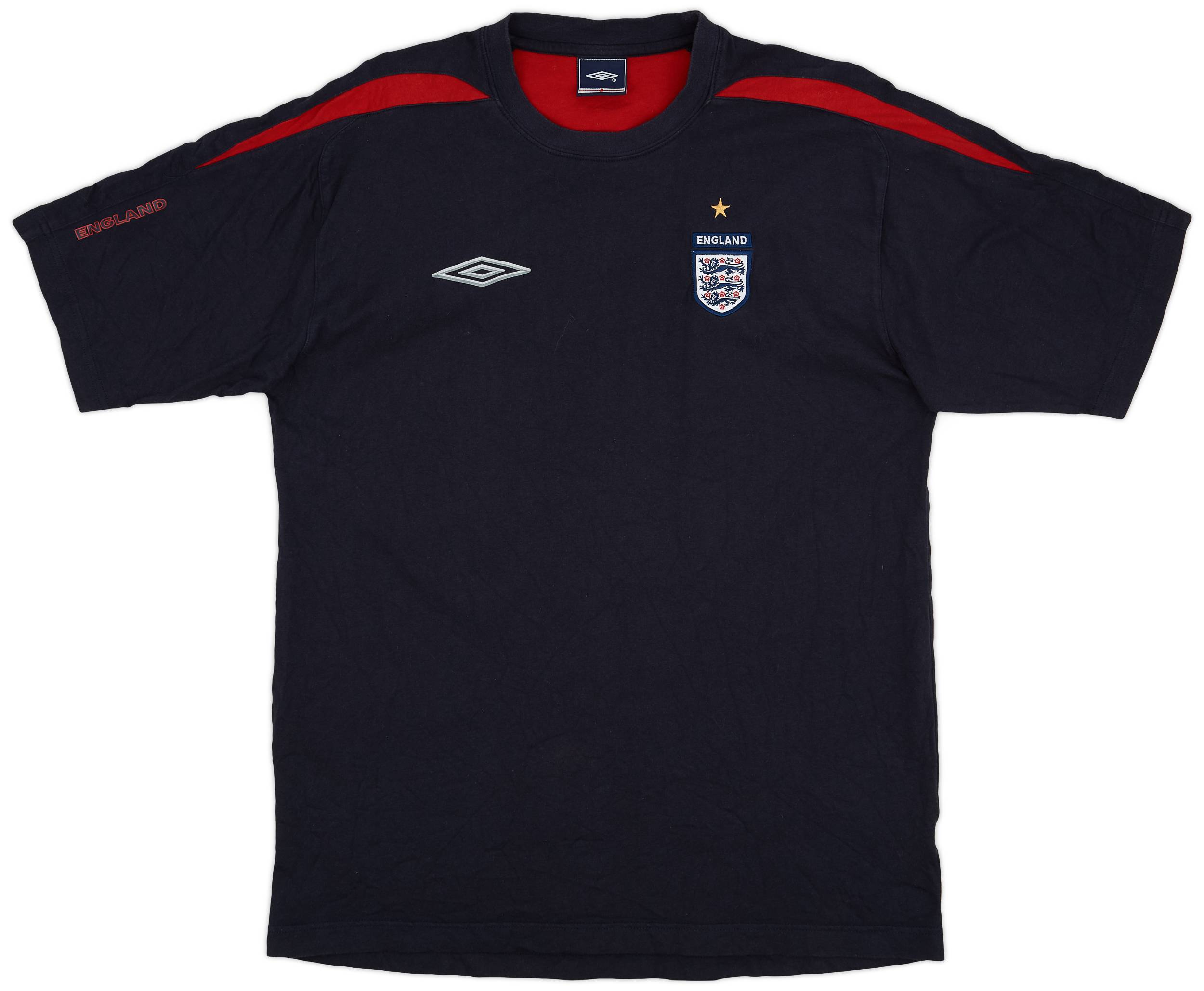 2005-07 England Umbro Training Shirt - 8/10 - (L)