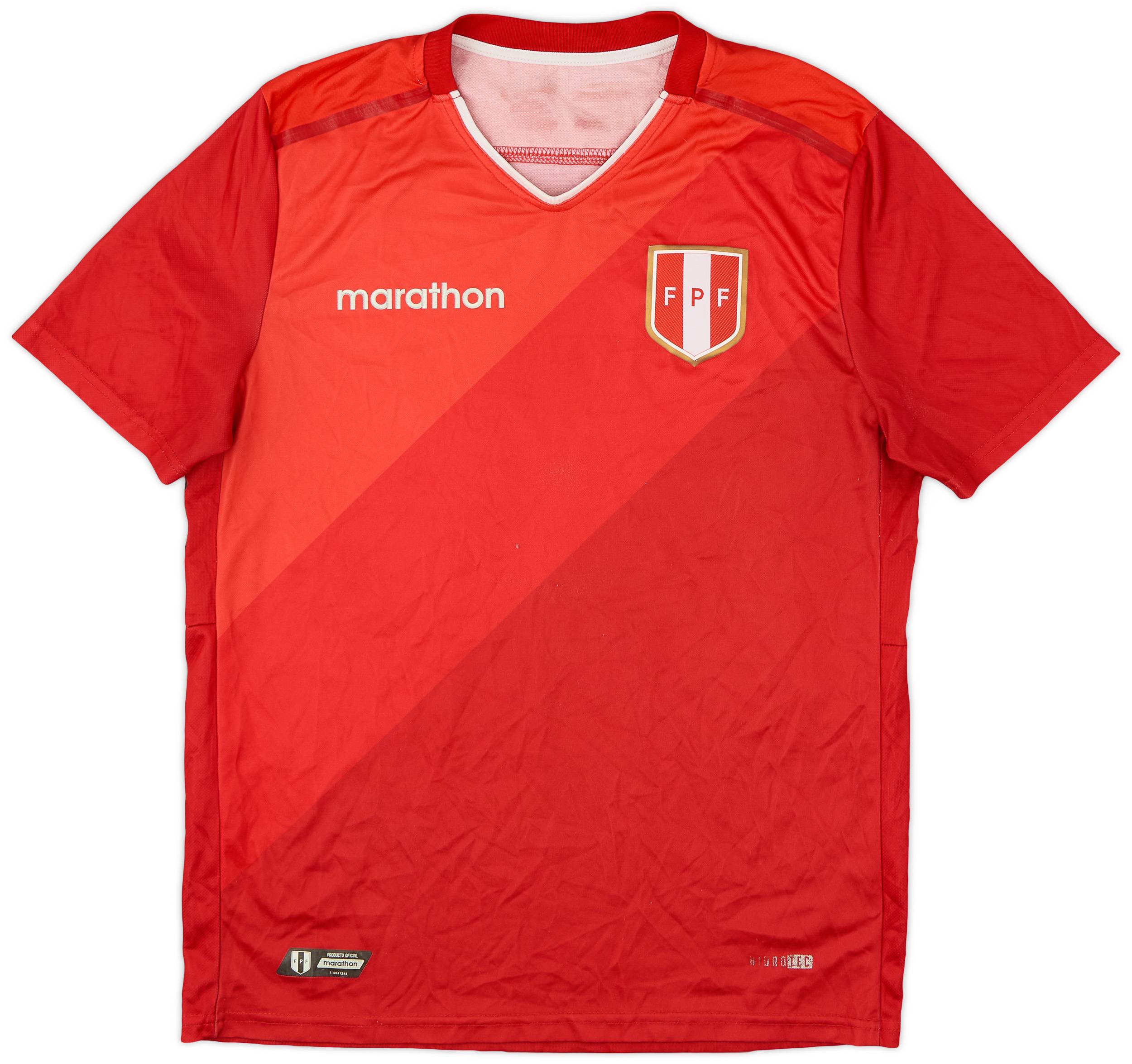 2018 19 Peru Away Shirt 7 10 M