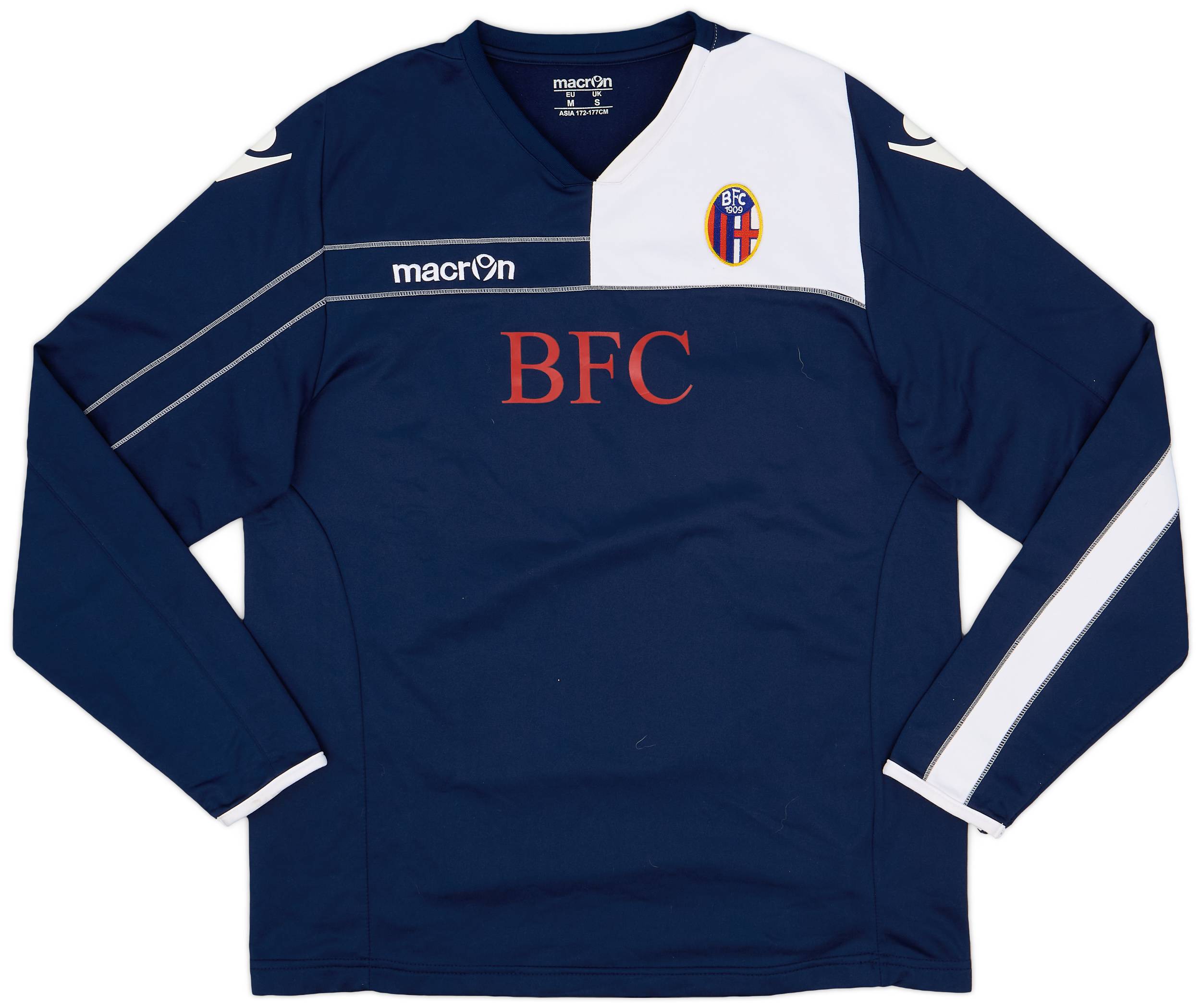 2016-17 Bologna Macron Sweat Top - 9/10 - (S)