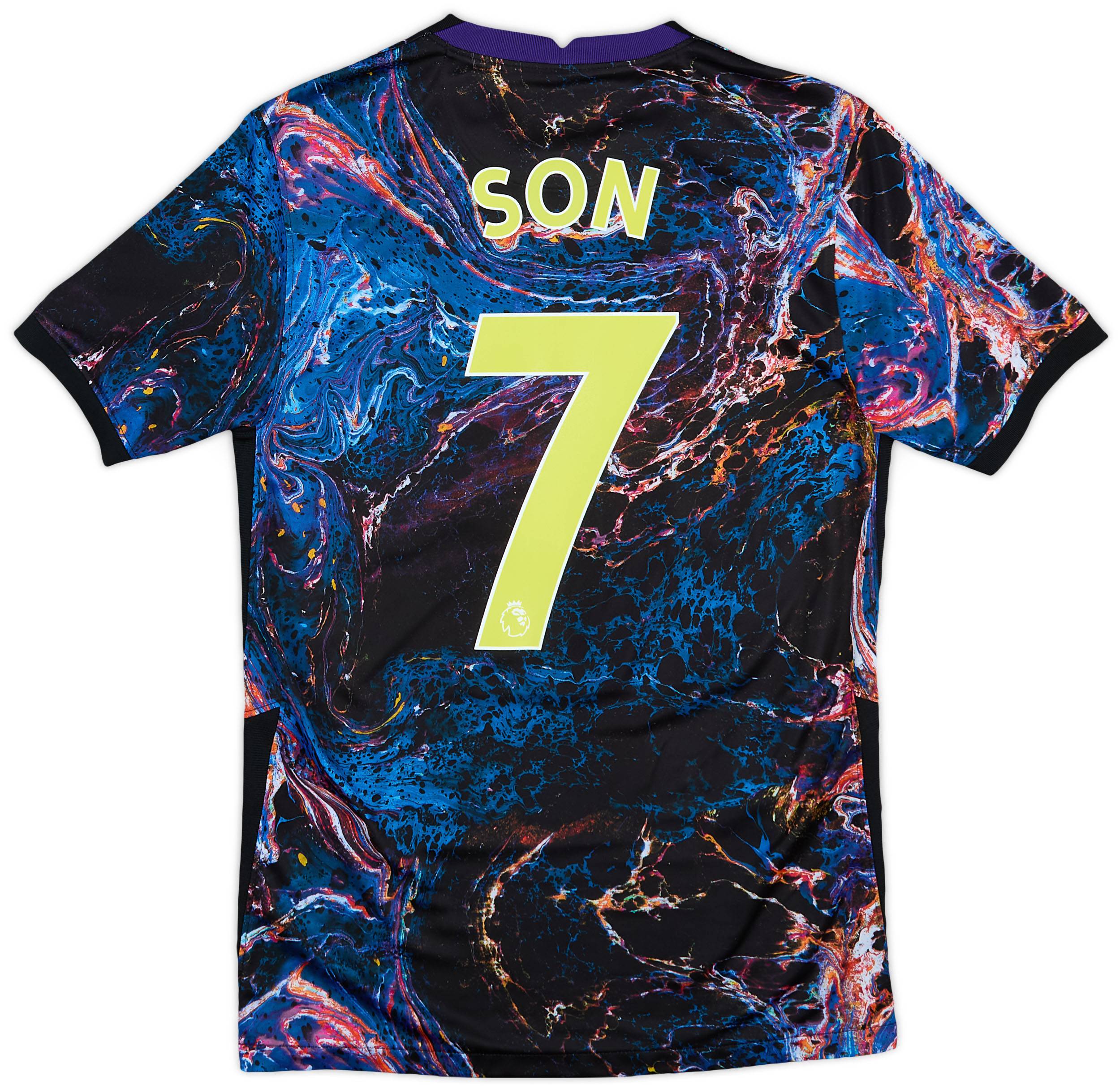 2021-22 Tottenham Away Shirt Son #7 - 10/10 - (S)