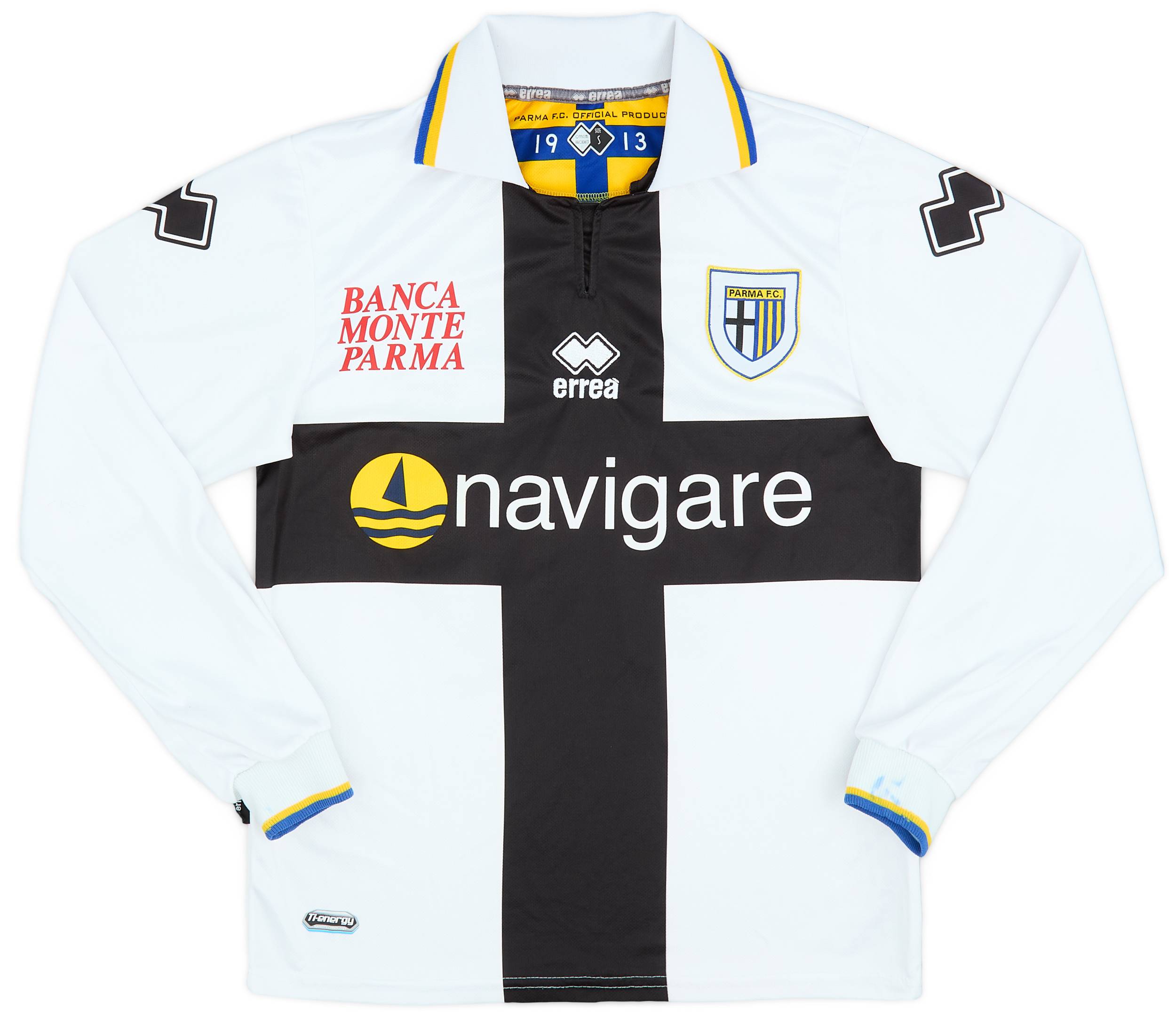 2010-11 Parma Home L/S Shirt #19 - 9/10 - (S)