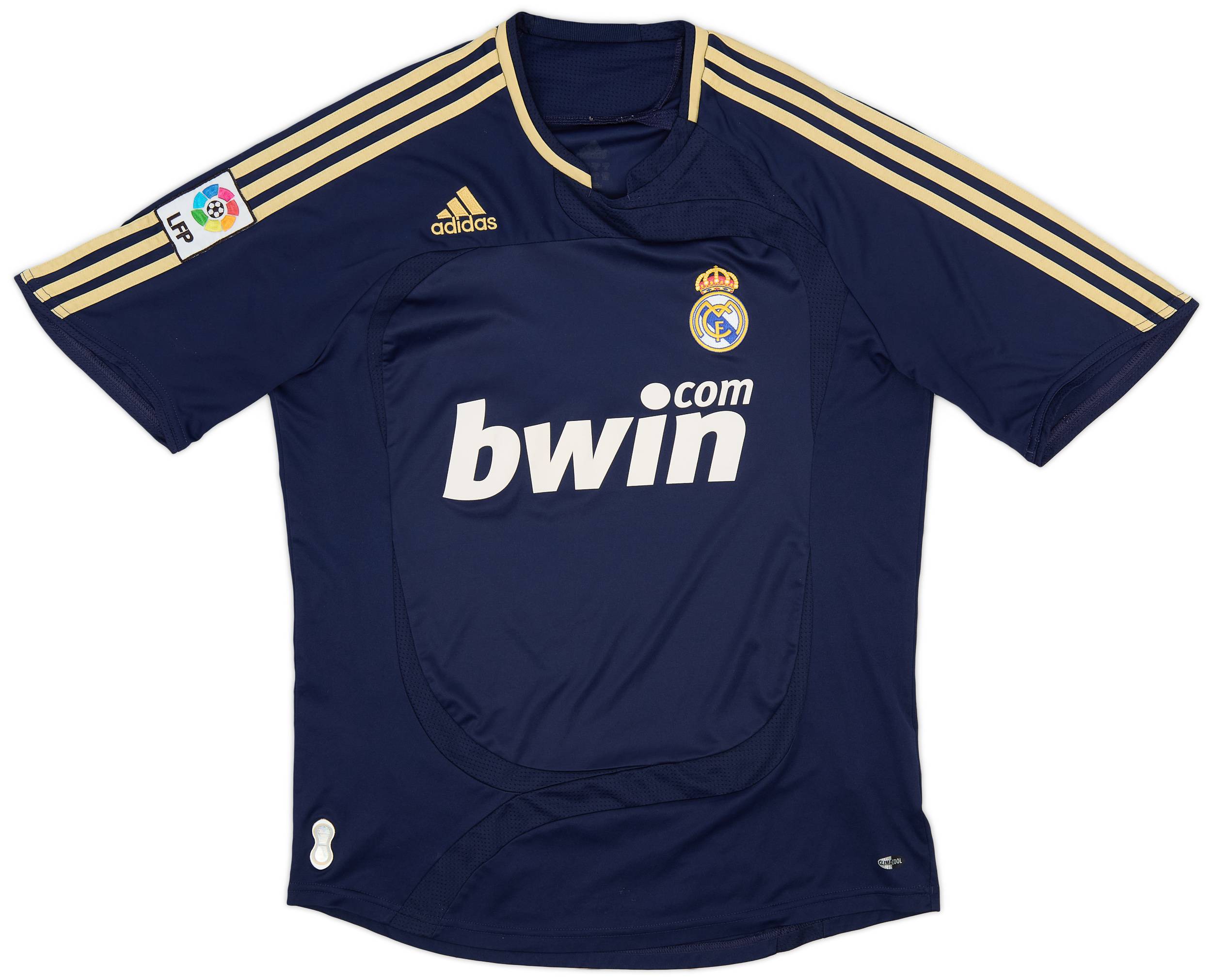 REAL MADRID 2007 2008 AWAY FOOTBALL SHIRT SOCCER JERSEY