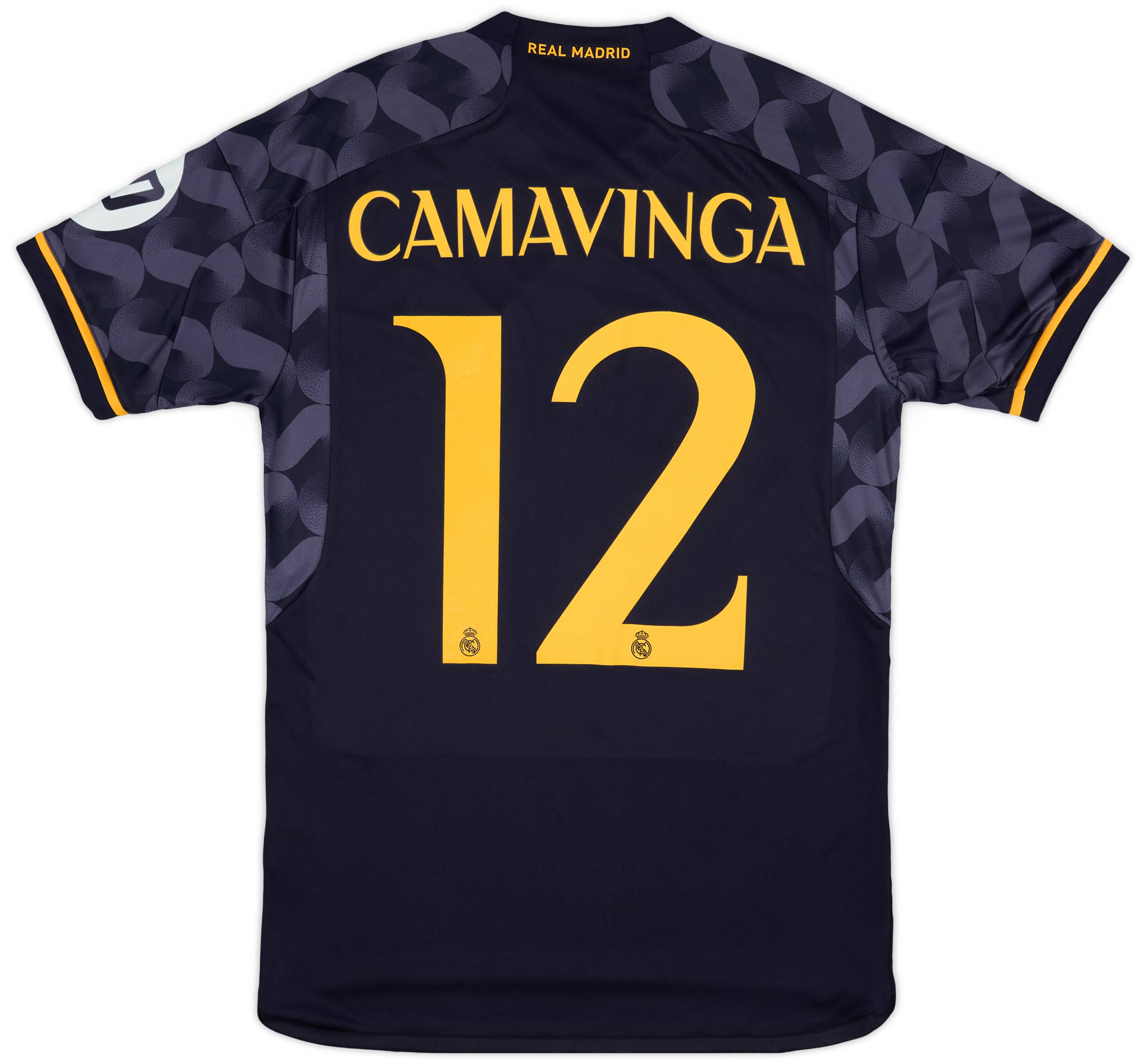 2023-24 Real Madrid Away CL Shirt Camavinga #12 (S)