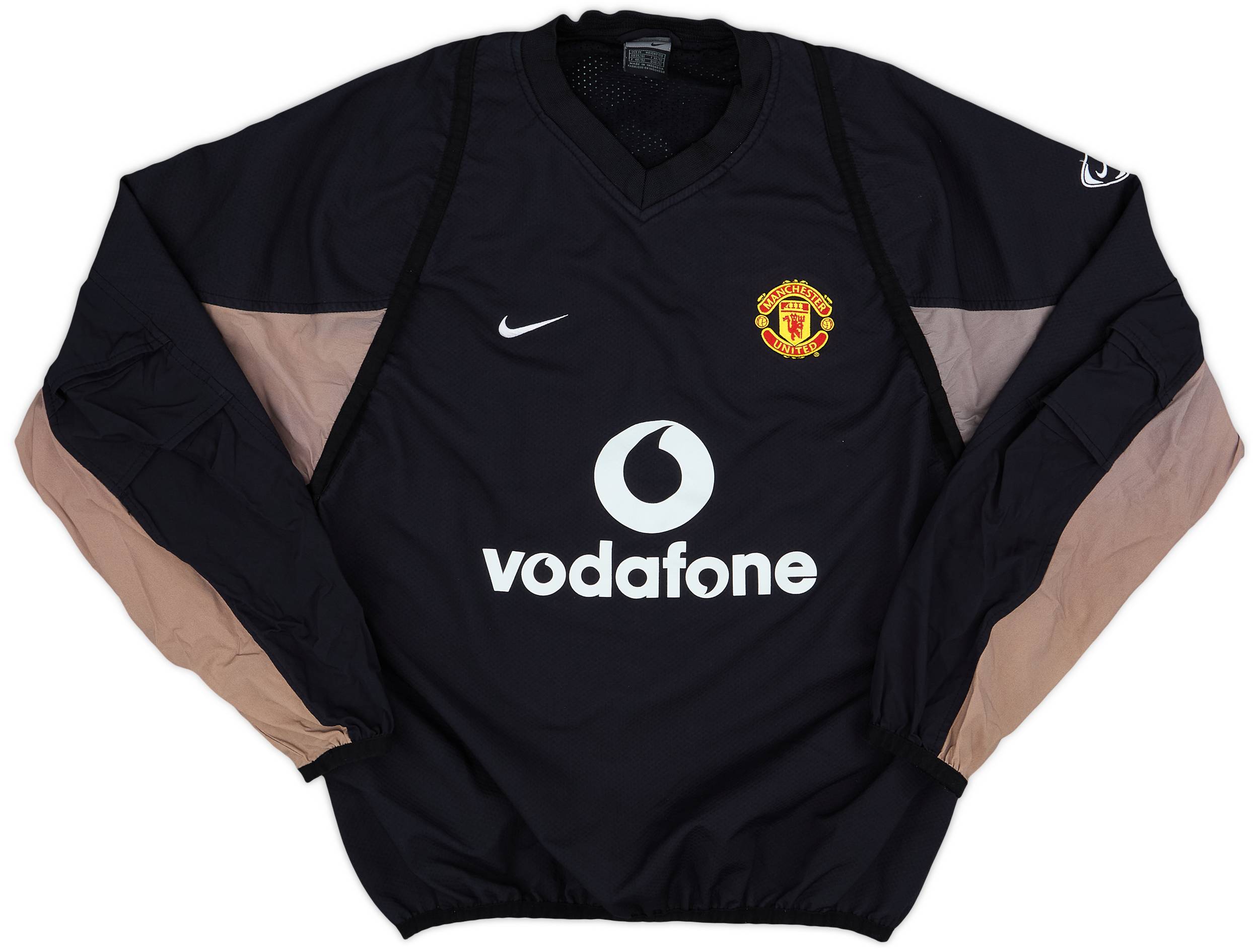 2002-03 Manchester United Nike Drill Top - 9/10 - (M)
