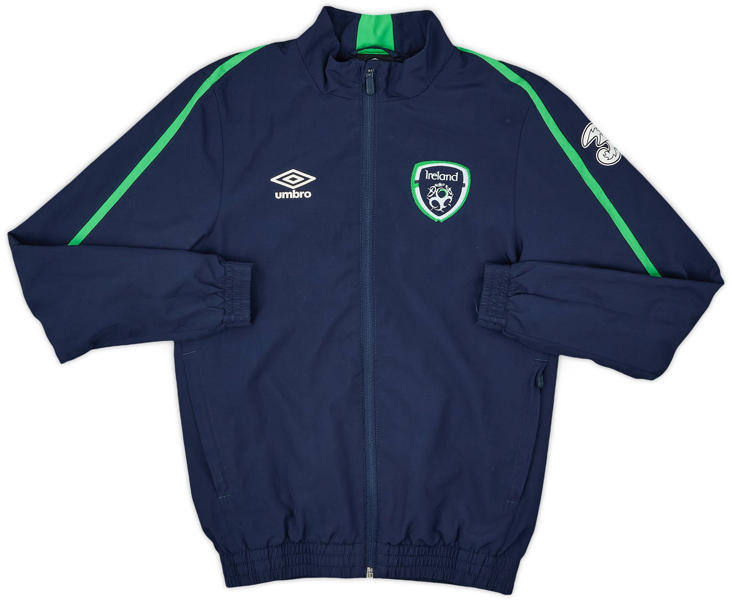 2016-17 Ireland Umbro Track Jacket - 9/10 - (M.Boys)