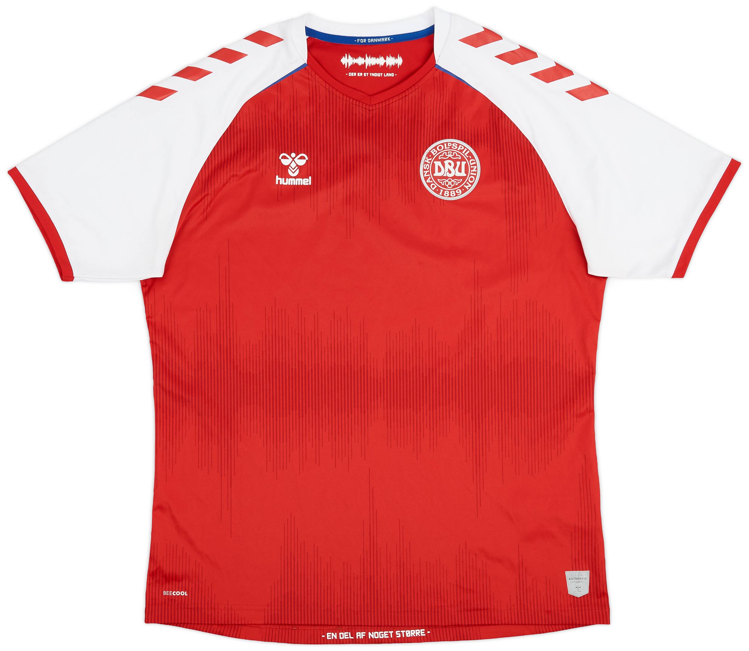 2021-22 Denmark Home Shirt - 8/10 - (XXL)