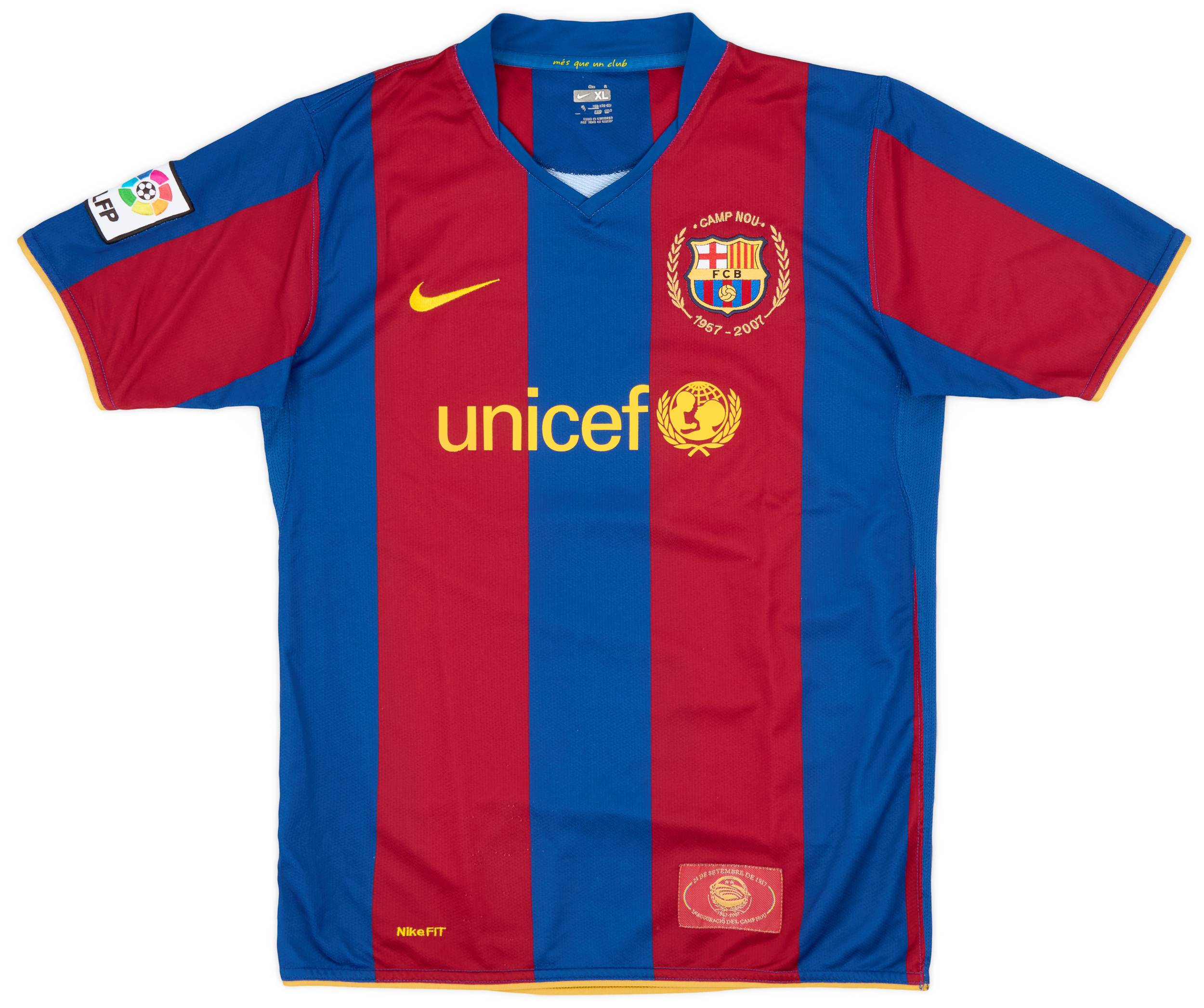 2007 08 Barcelona Home Shirt 8 10 XL.Boys