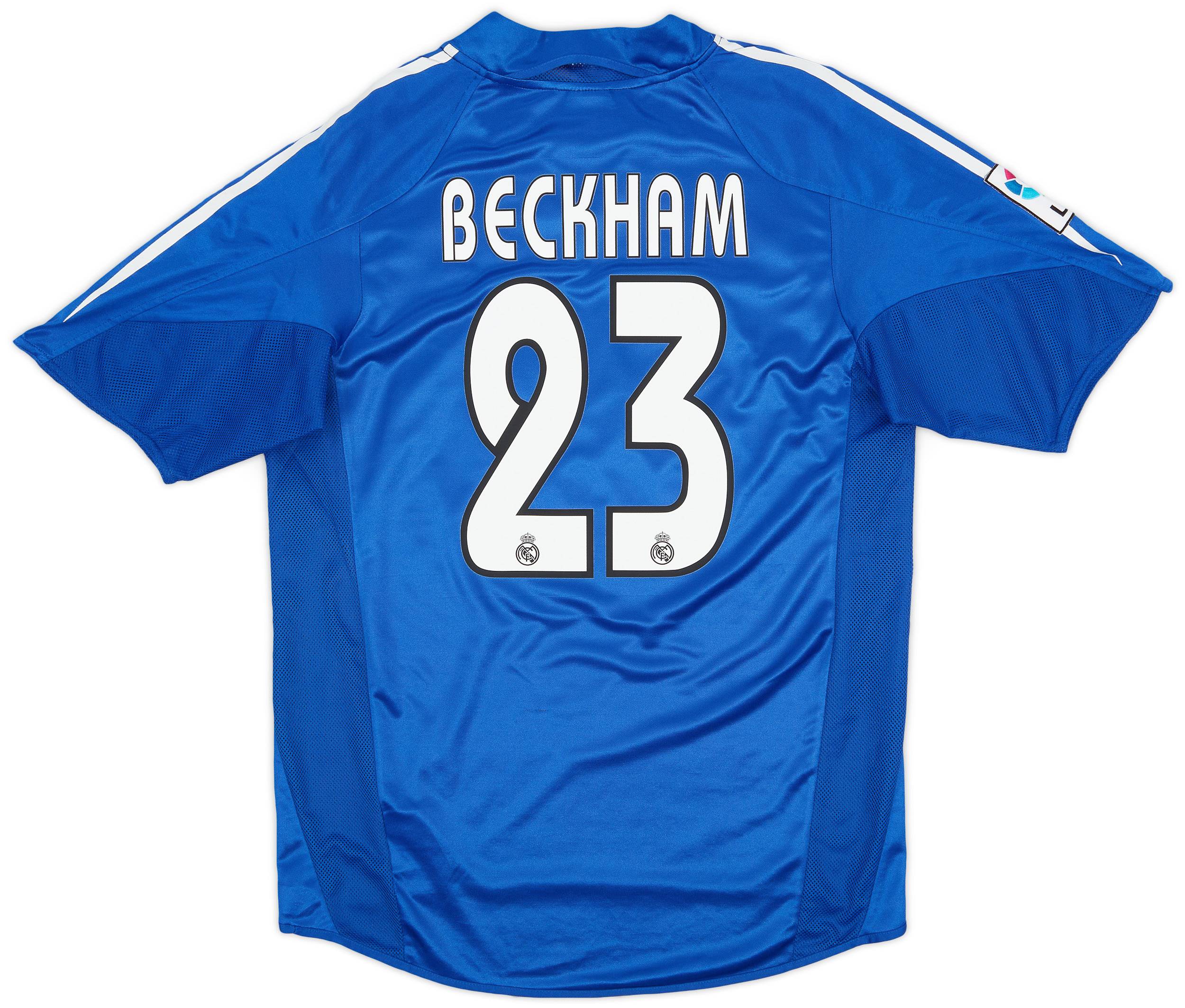 2004-05 Real Madrid Third Shirt Beckham #23 - 8/10 - (S)
