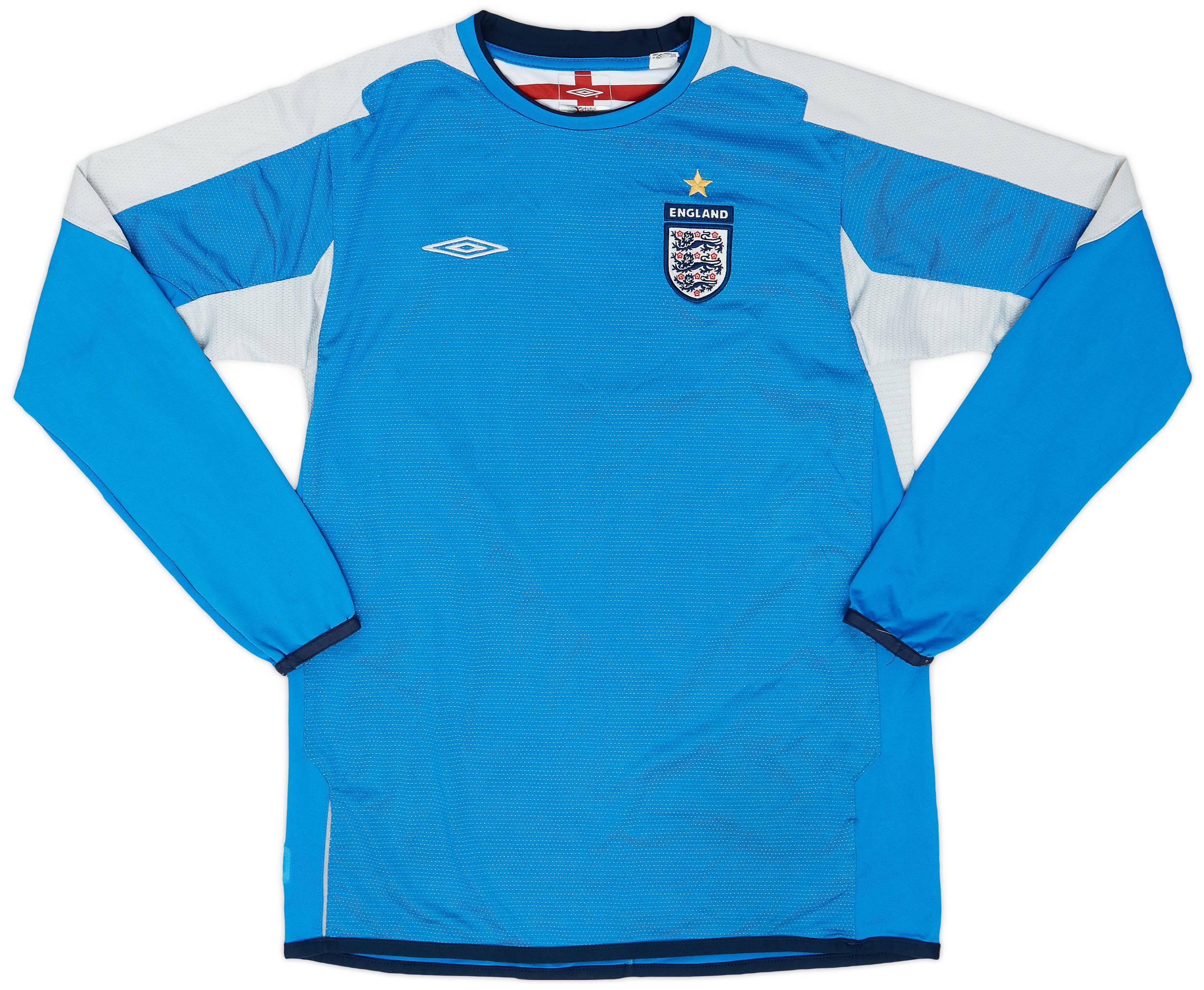 2004-06 England GK Shirt - 6/10 - (XL.Boys)