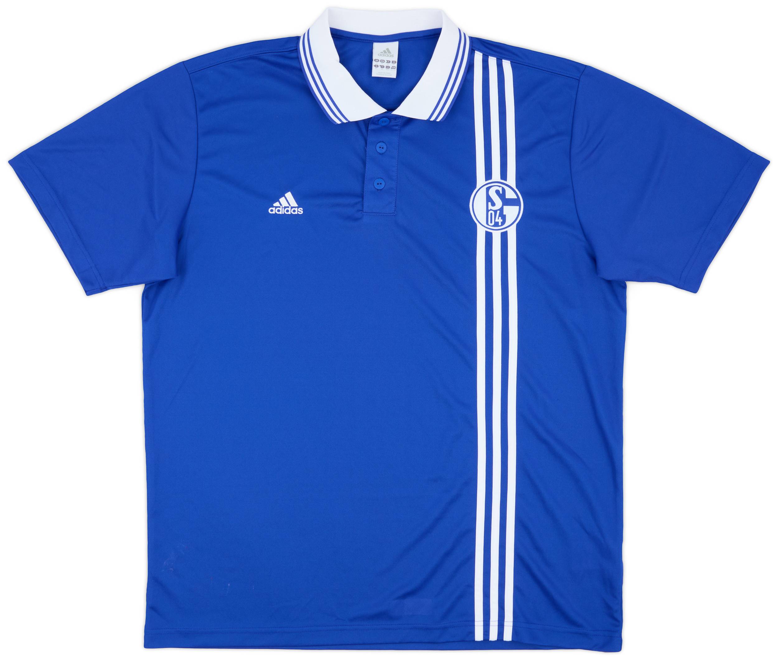2007 Schalke adidas Retro '1996-97 UEFA Cup Winners' Shirt - 8/10 - (XL)