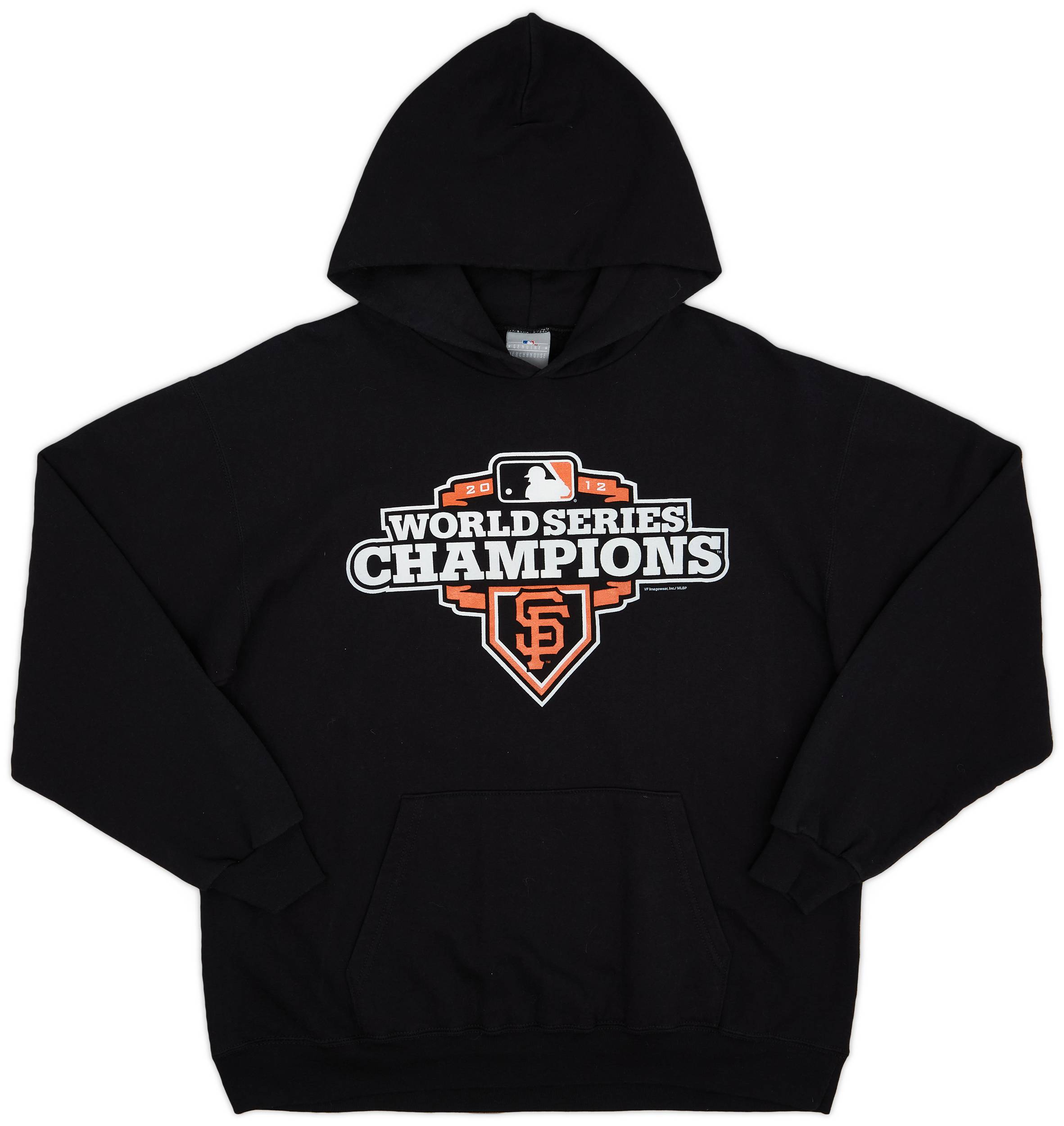 2012 San Francisco Giants World Series Champions MLB Hooded Sweat Top 9 10 L