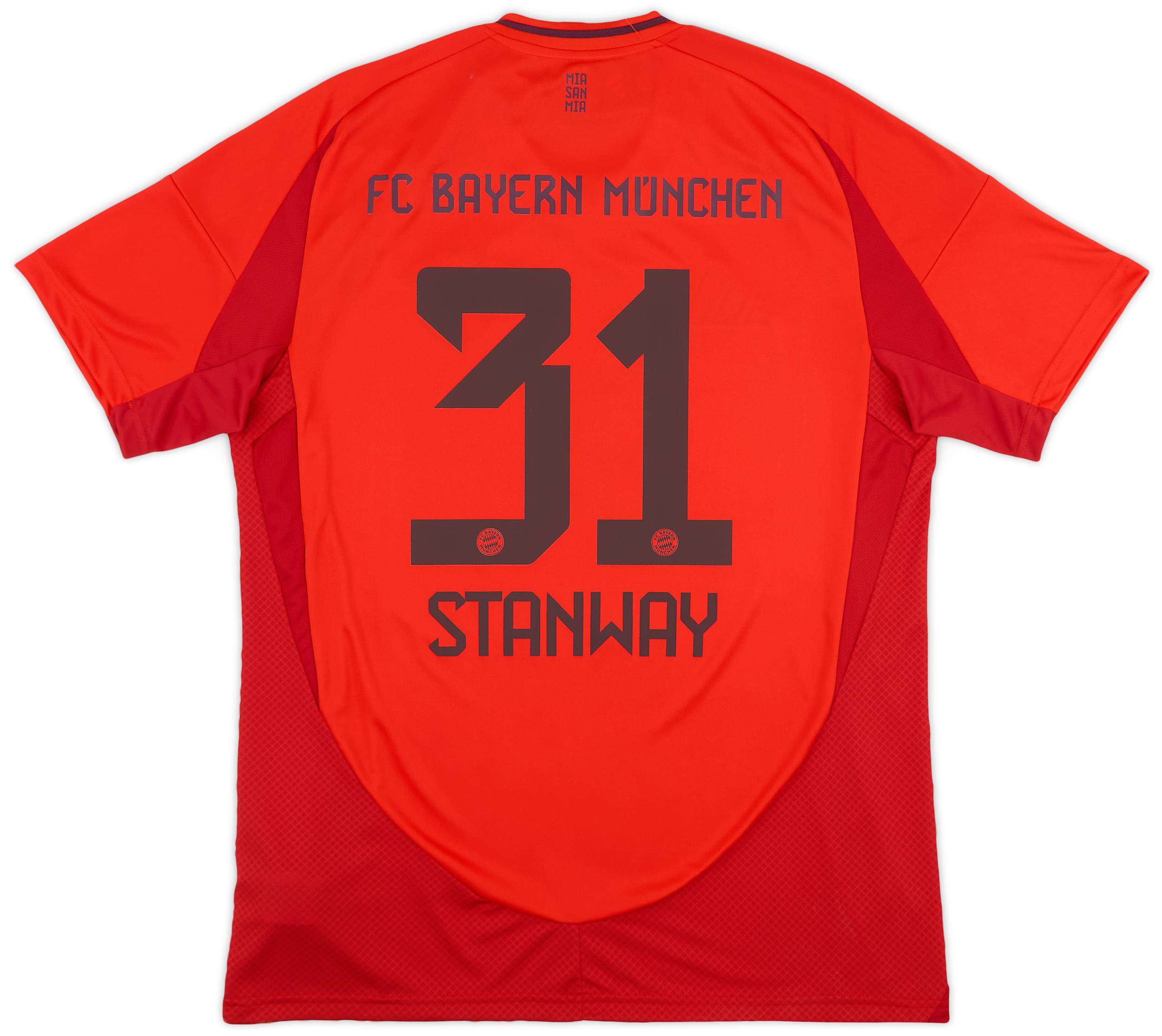 2024-25 Bayern Munich Women's Home Shirt Stanway #31 (Unisex Fit)