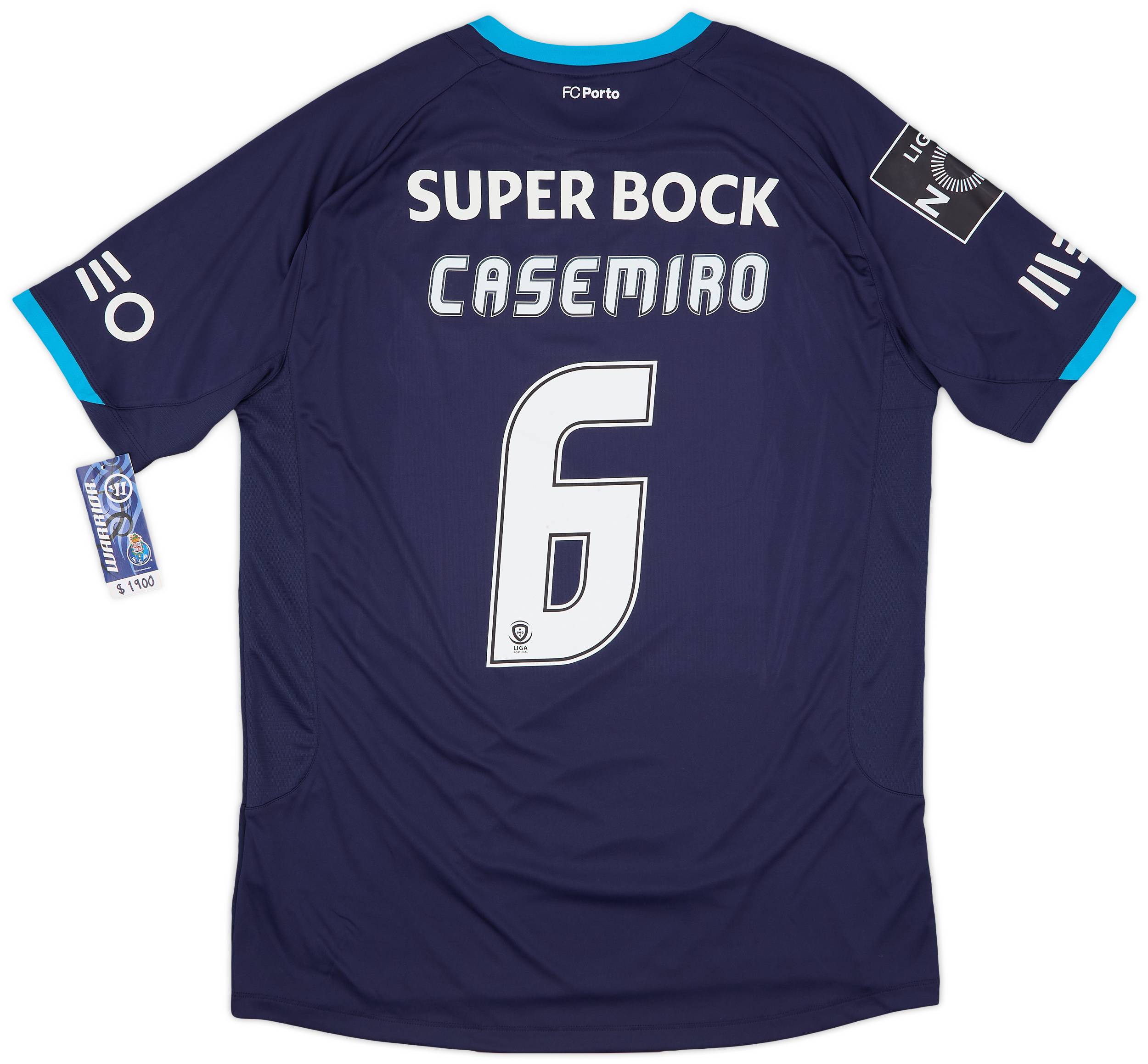 2014-15 Porto Away Shirt Casemiro #6 (XL)