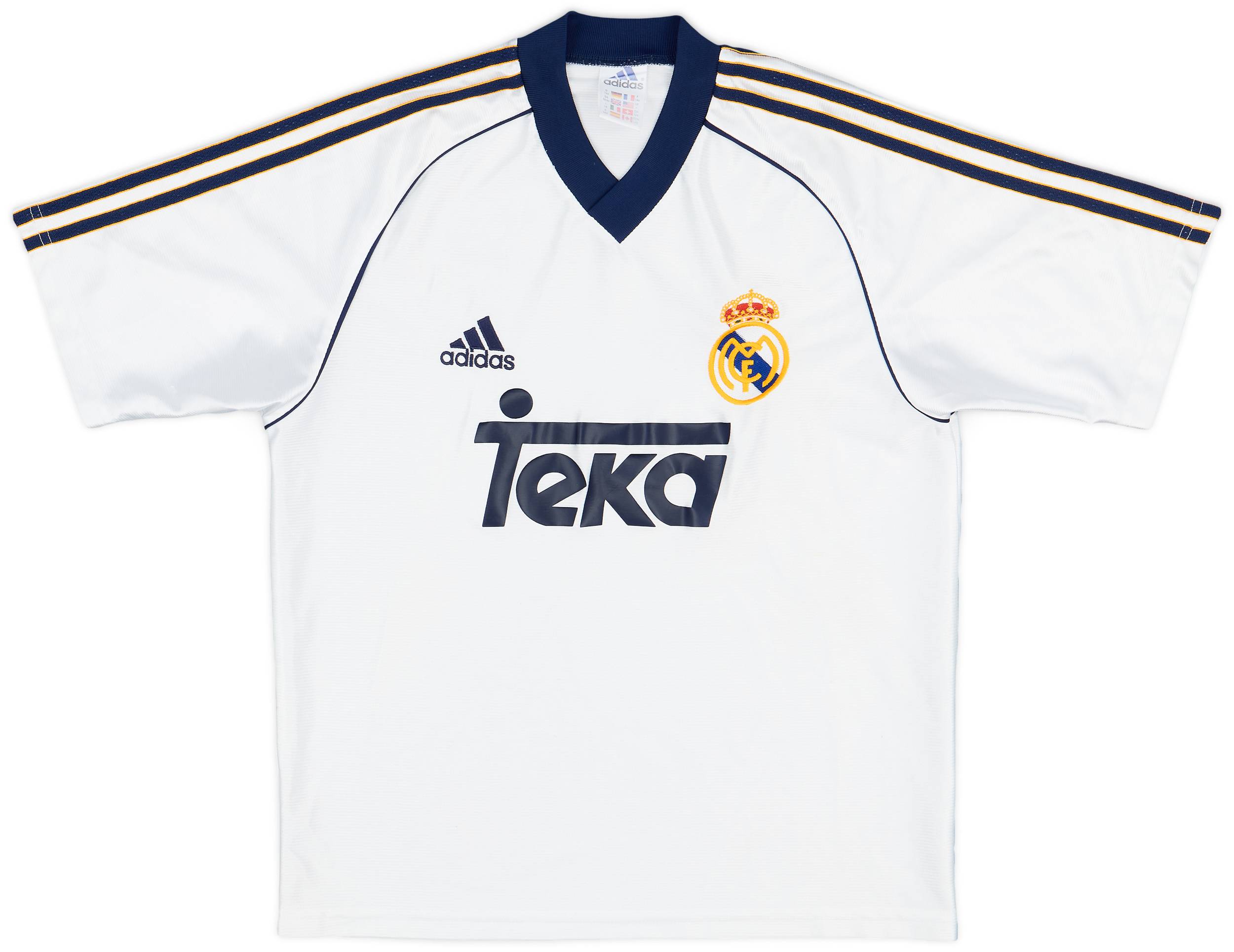 1998-00 Real Madrid Home Shirt - 7/10 - (L.Boys)