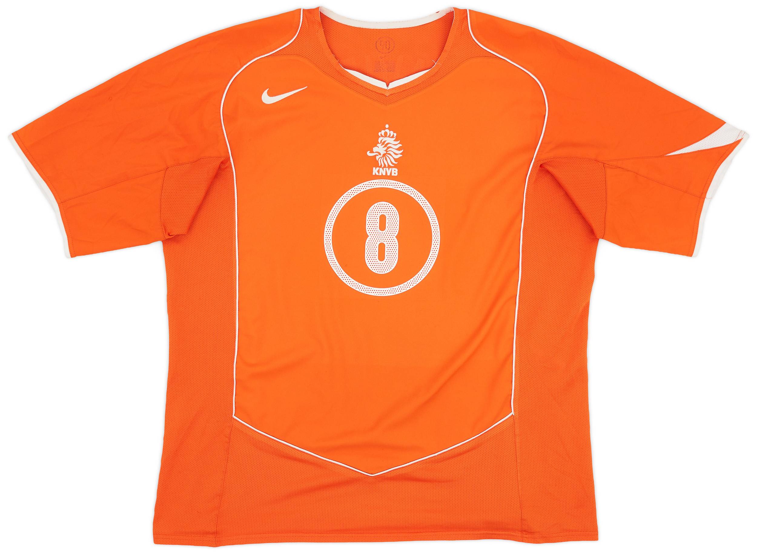2004-06 Netherlands Home Shirt Davids #8 - 8/10 - (XXL)