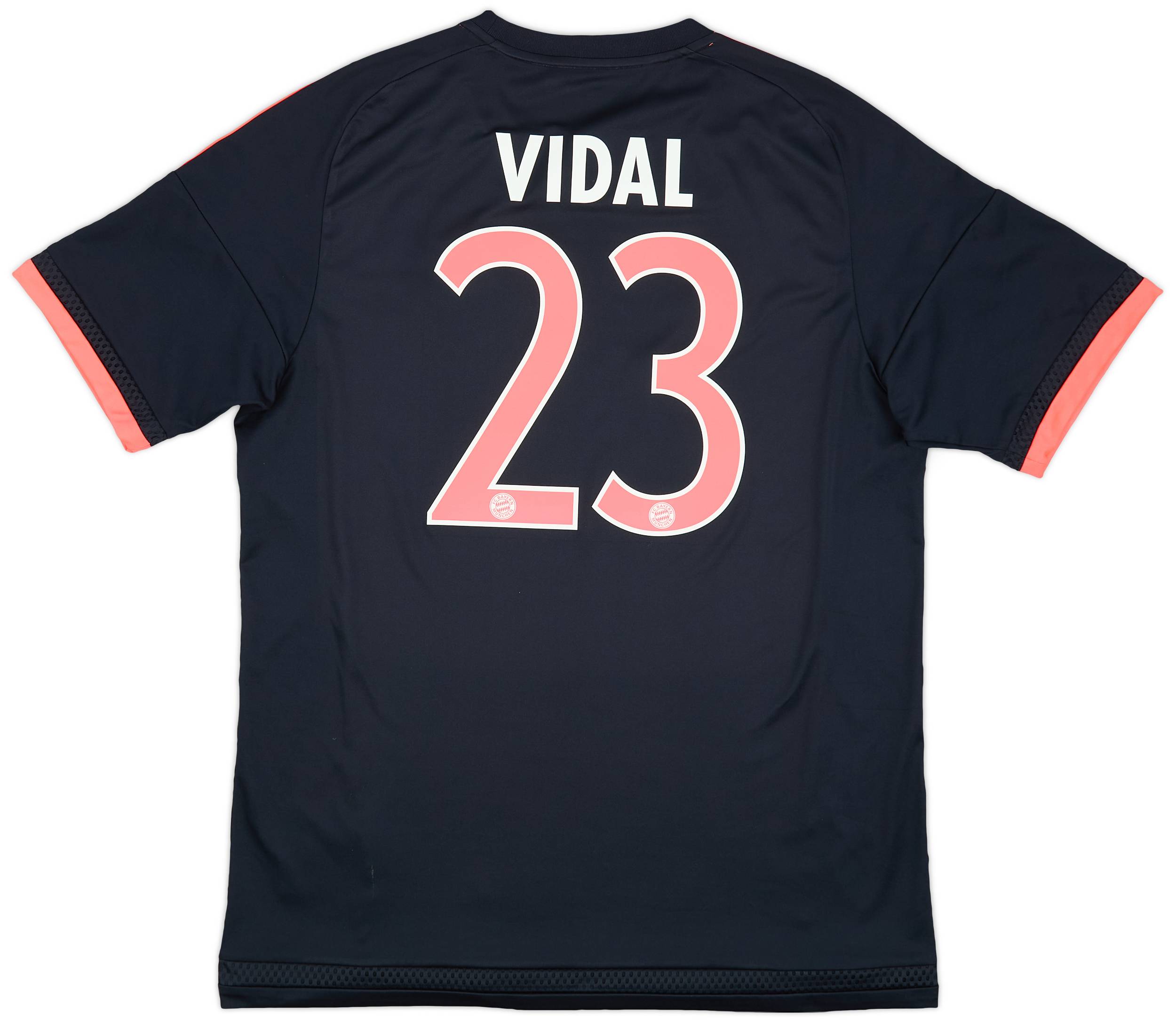 2015-16 Bayern Munich Third Shirt Vidal #23 - 8/10 - (L)