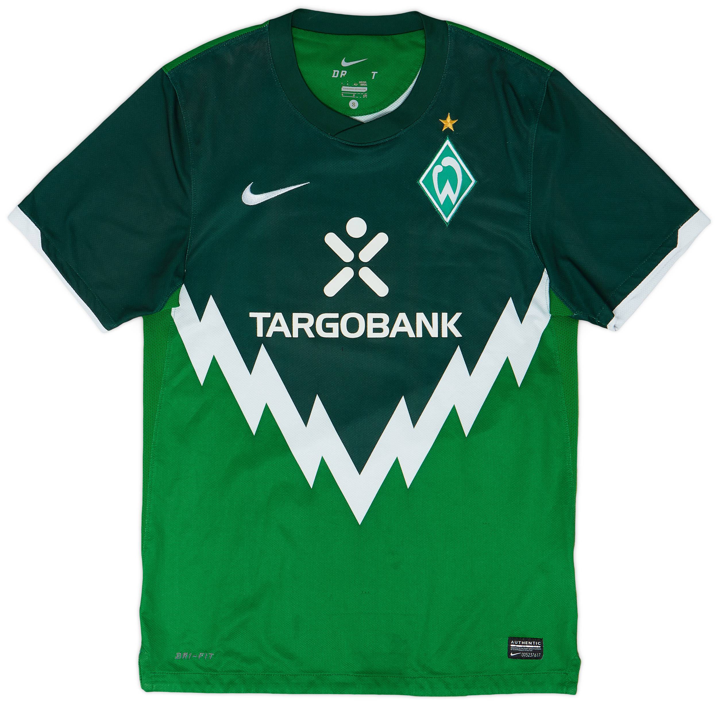 2010-11 Werder Bremen Home Shirt - 7/10 - (S)