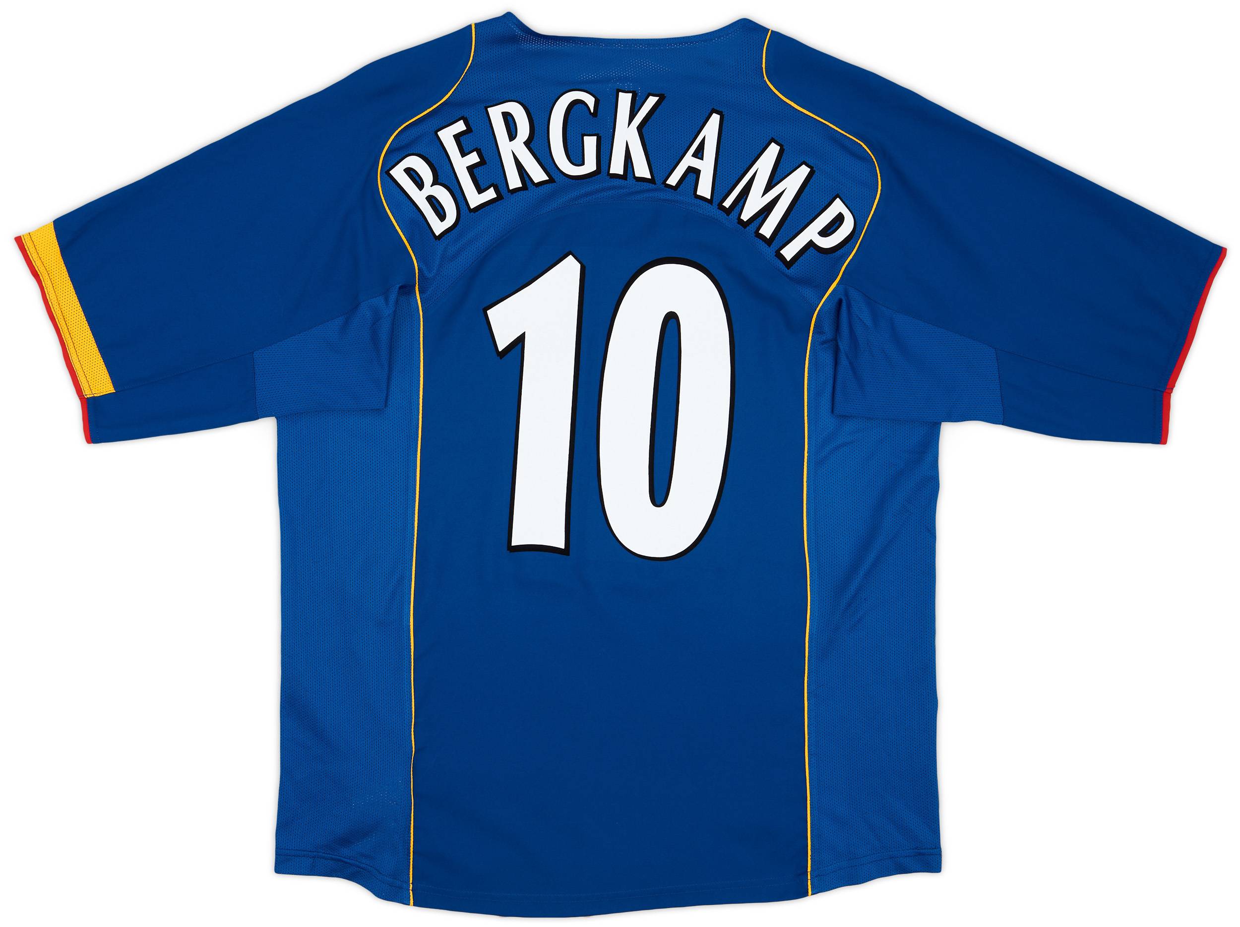 2004-06 Arsenal Away Shirt Bergkamp #10 - 9/10 - (L)