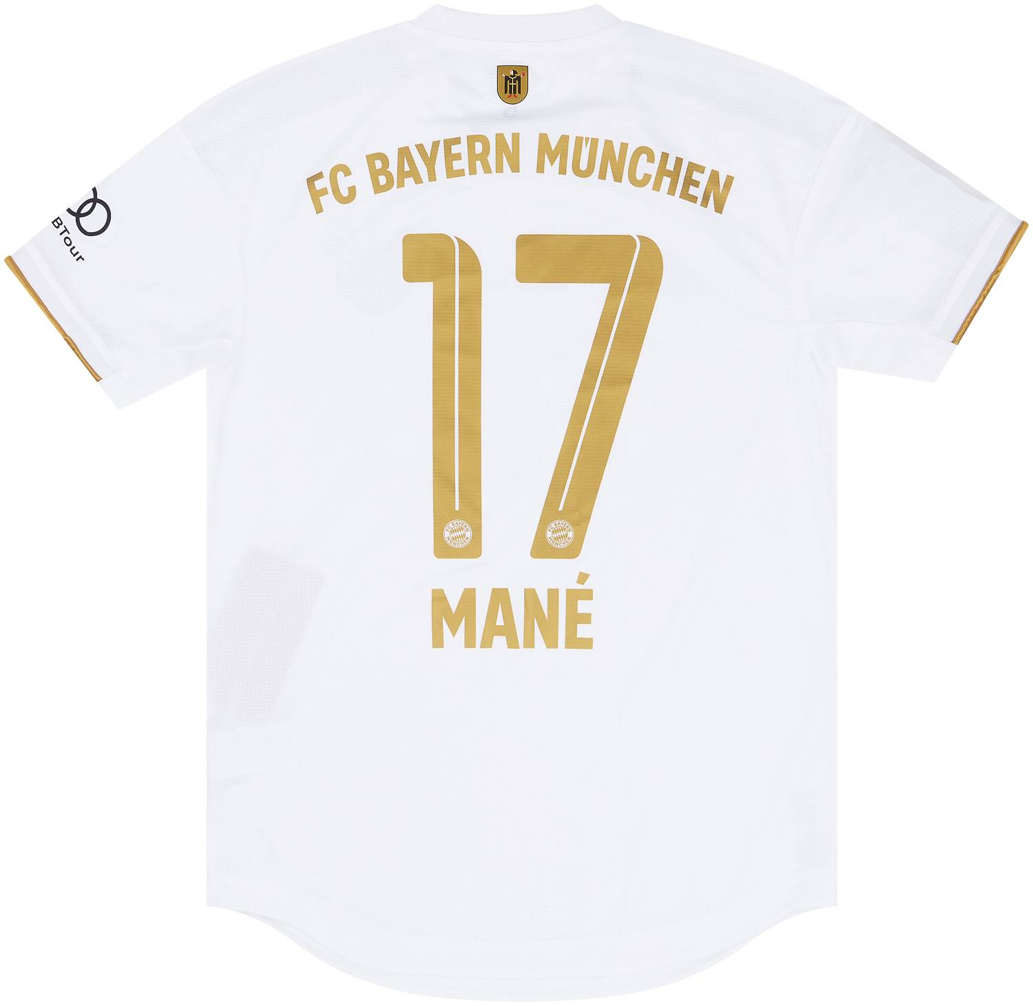 2022-23 Bayern Munich Match Issue Away Shirt Mane #17 (v Man City)